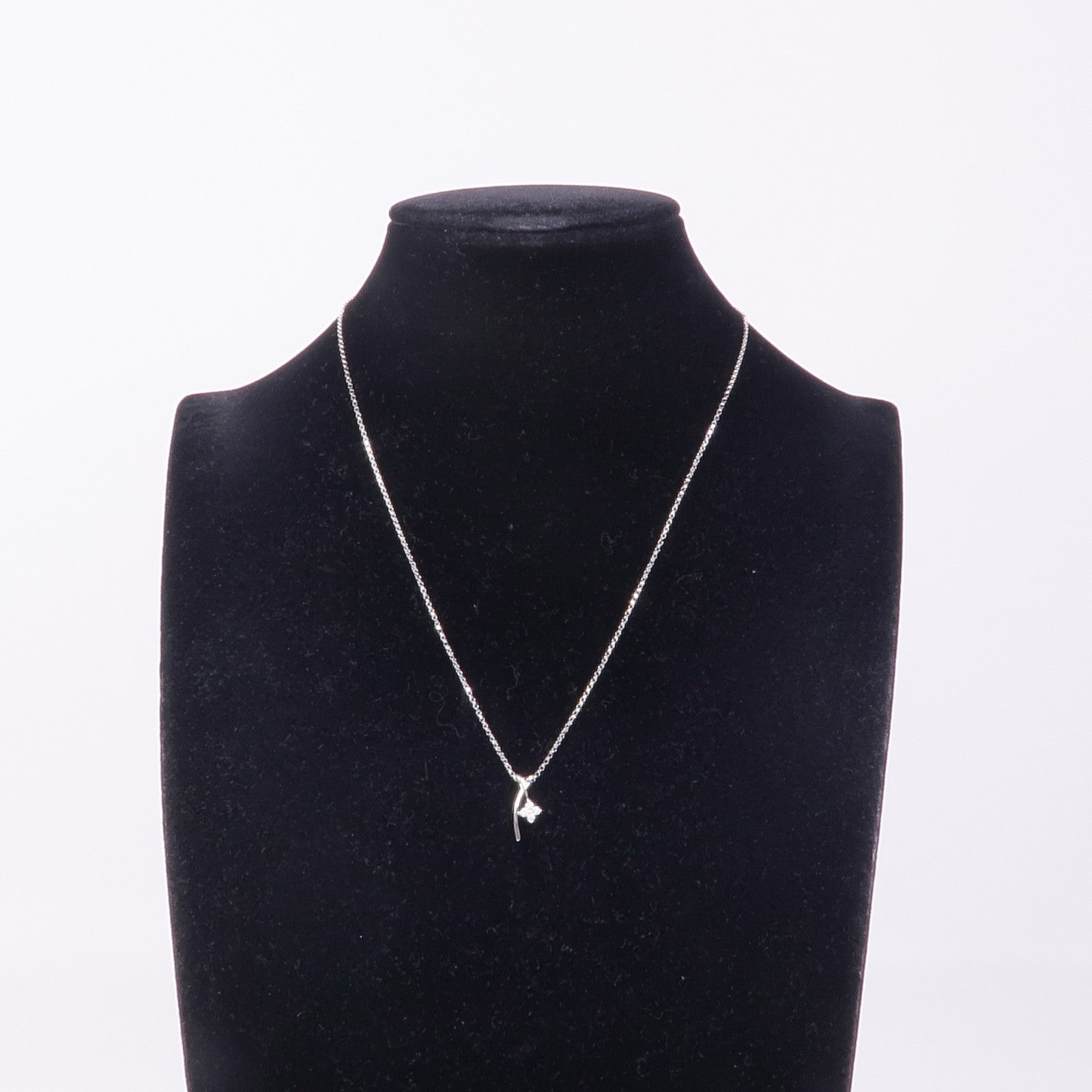 JEWELRY Diamond Necklace Accessories 18K White Gold