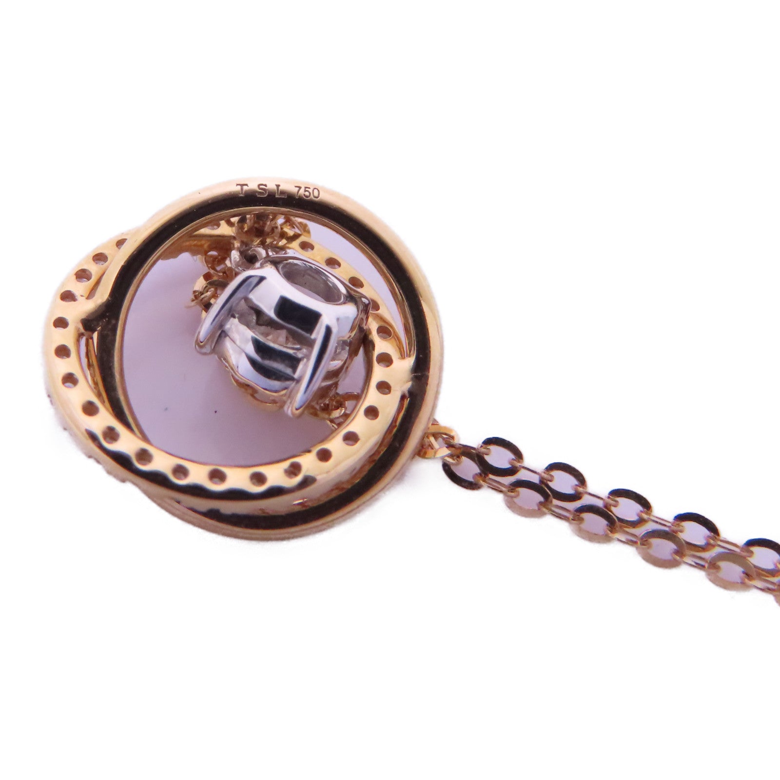 JEWELRY 【激減優惠】18K玫瑰金Diamond Necklace鑽石項鍊