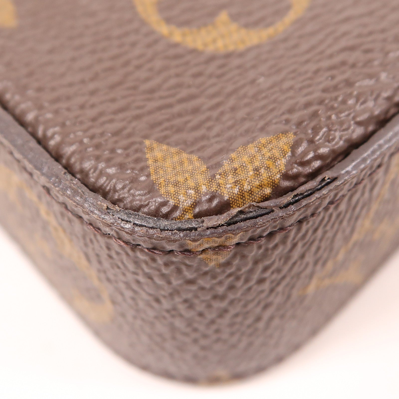 LOUIS VUITTON Monogram Pochette Felicie金扣鏈帶肩背袋