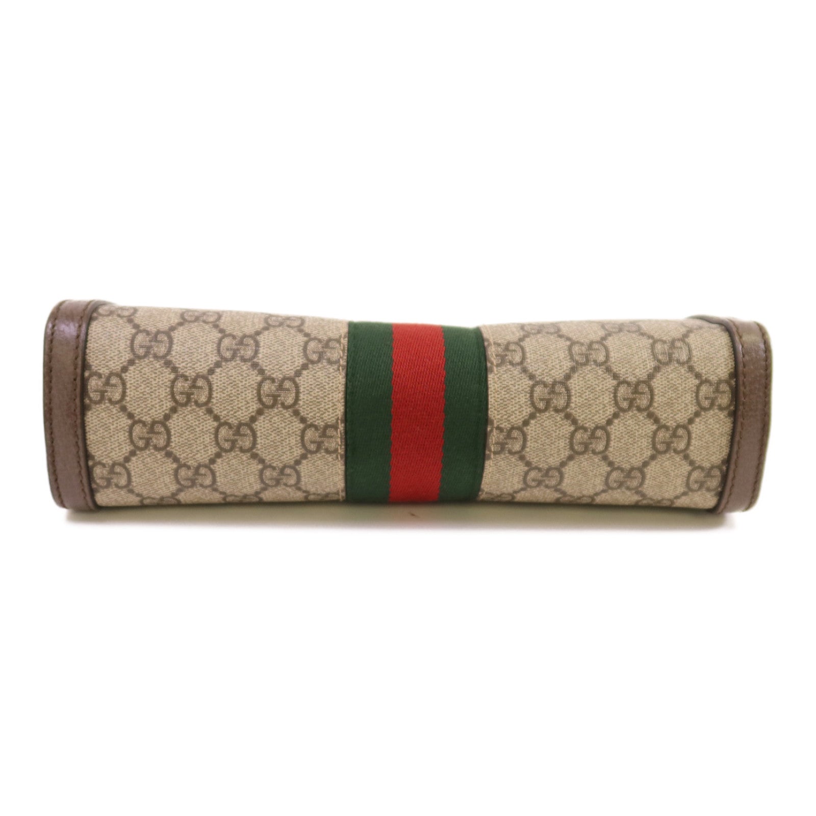 GUCCI 【激減優惠】塗層帆布Ophldia GG鏈帶肩背袋