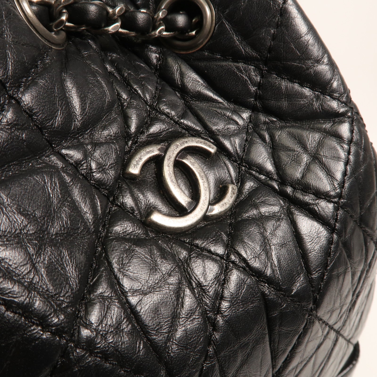 CHANEL 羊皮皮革Gabrielle Backpack背包
