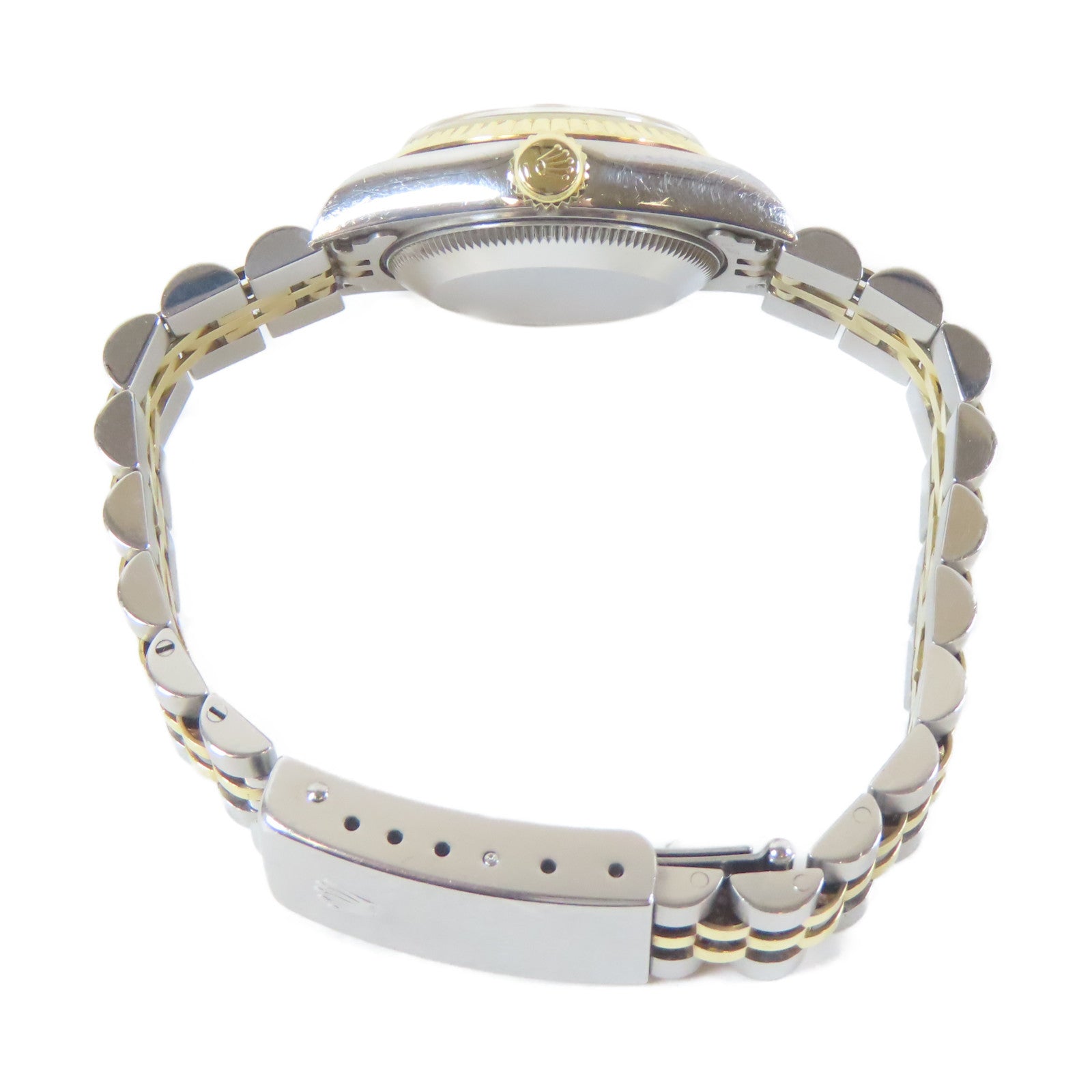 ROLEX 18K黃金/不鏽鋼Datejust 26mm手錶金色#16cm