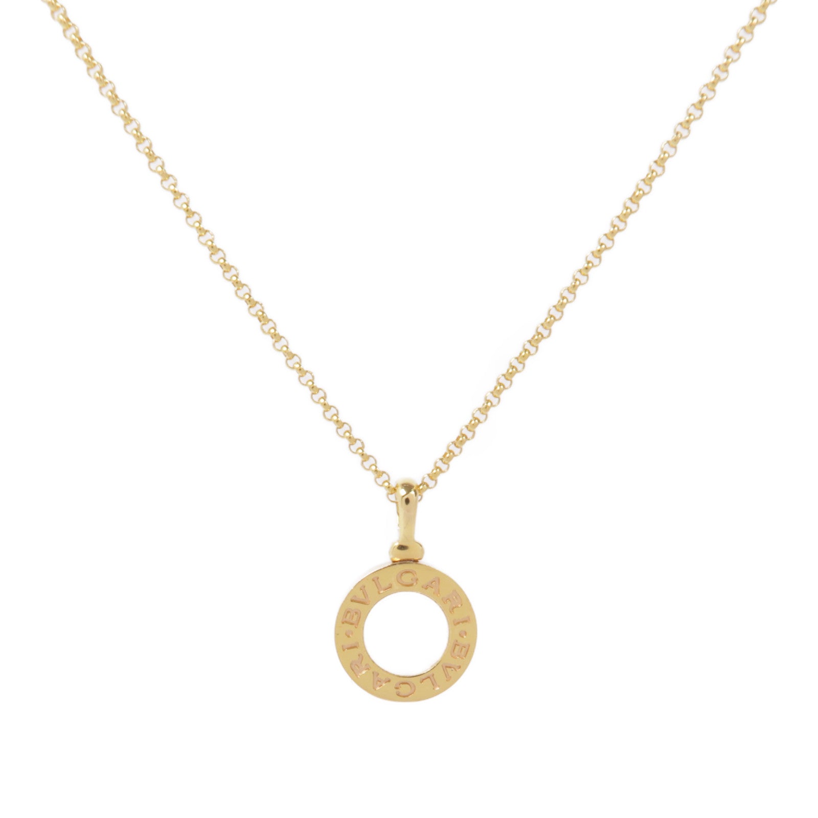 BVLGARI 18K黃金Mother-Of-Peal Necklace項鍊