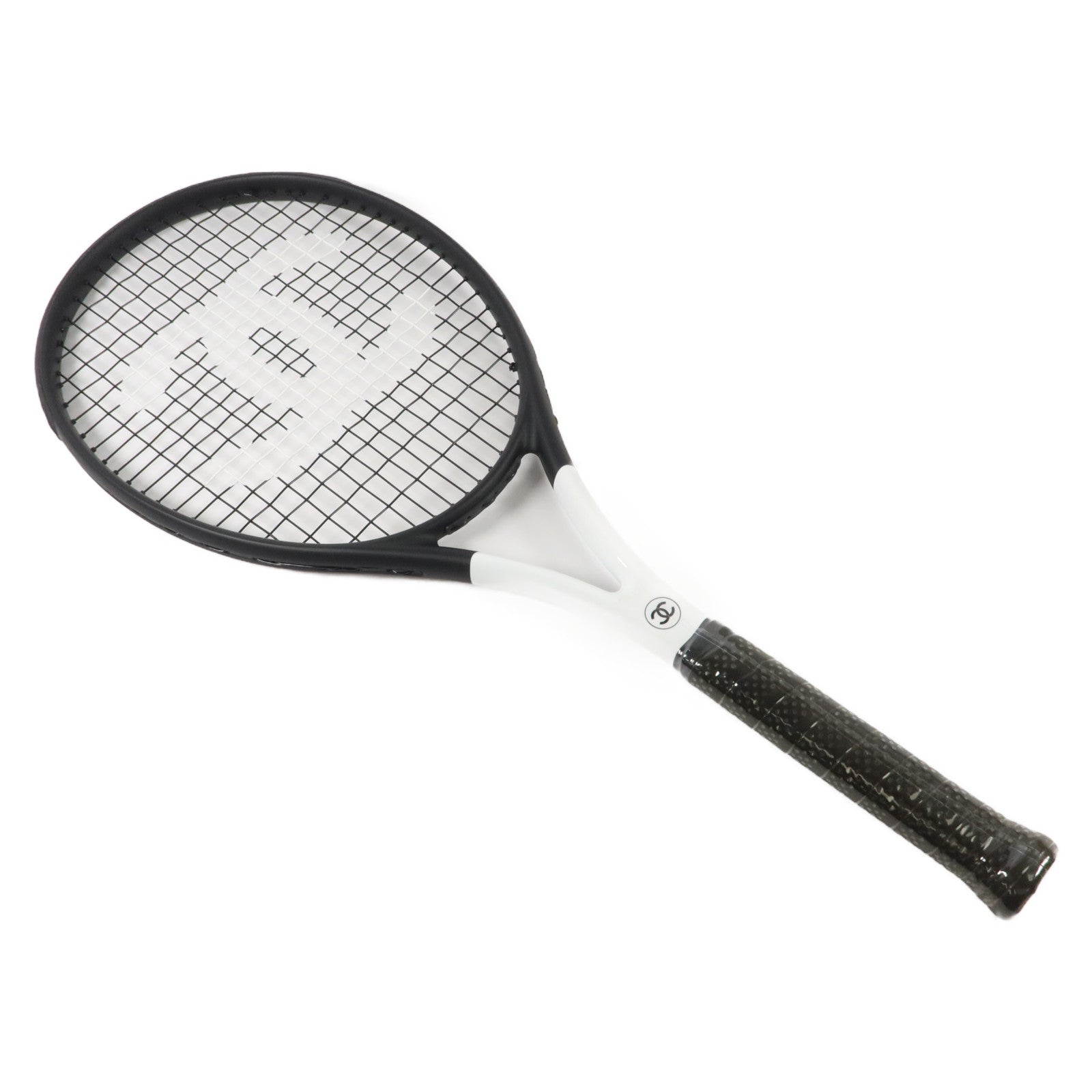 CHANEL 牛皮皮革/金屬Tennis Racket Set網球拍套裝