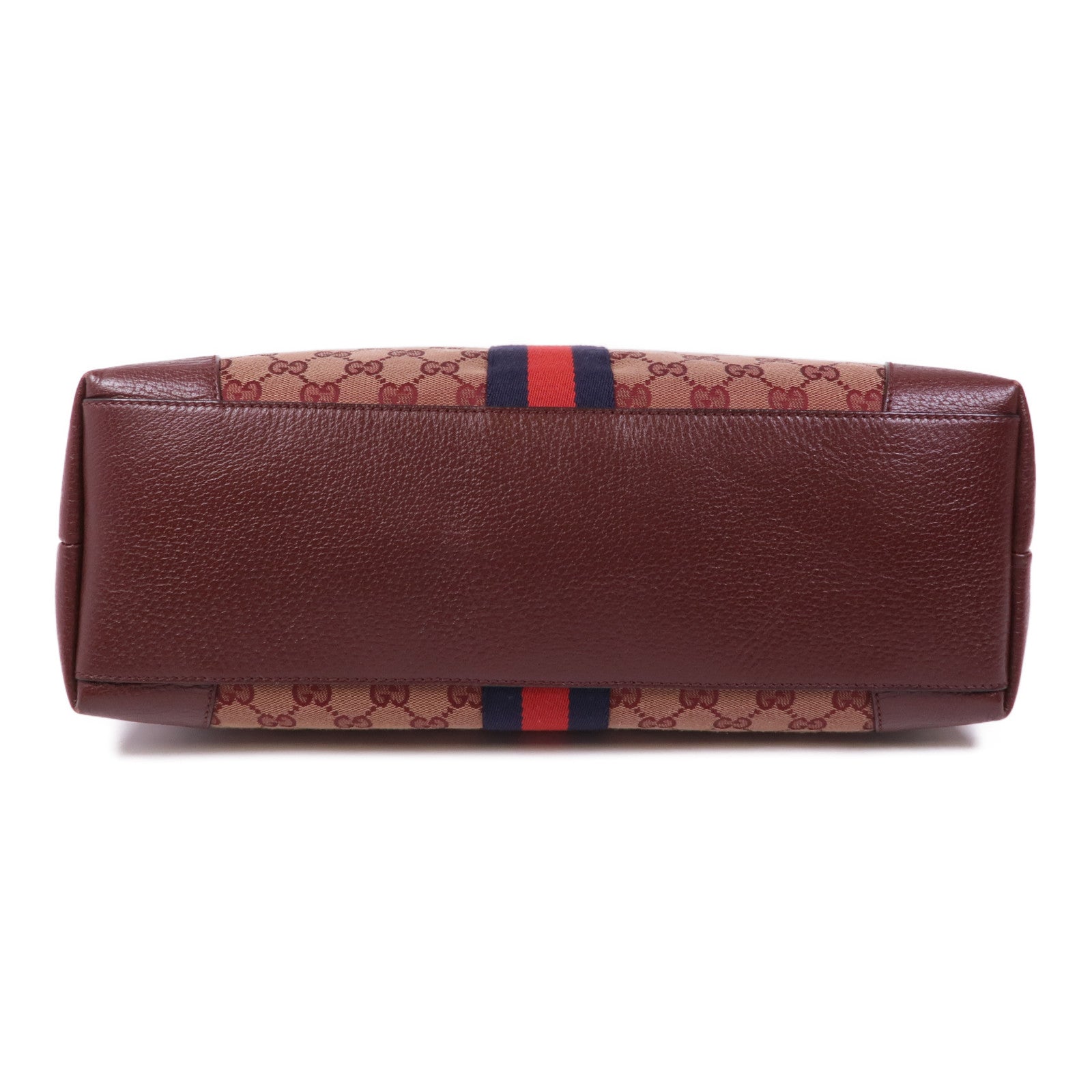 GUCCI 帆布Shoulder Tote金扣肩背袋/手挽袋