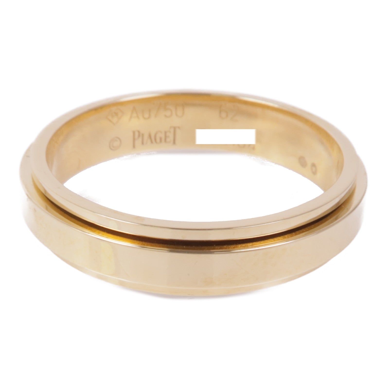 PIAGET 18K玫瑰金Ring戒指Piaget#62/US#9.75