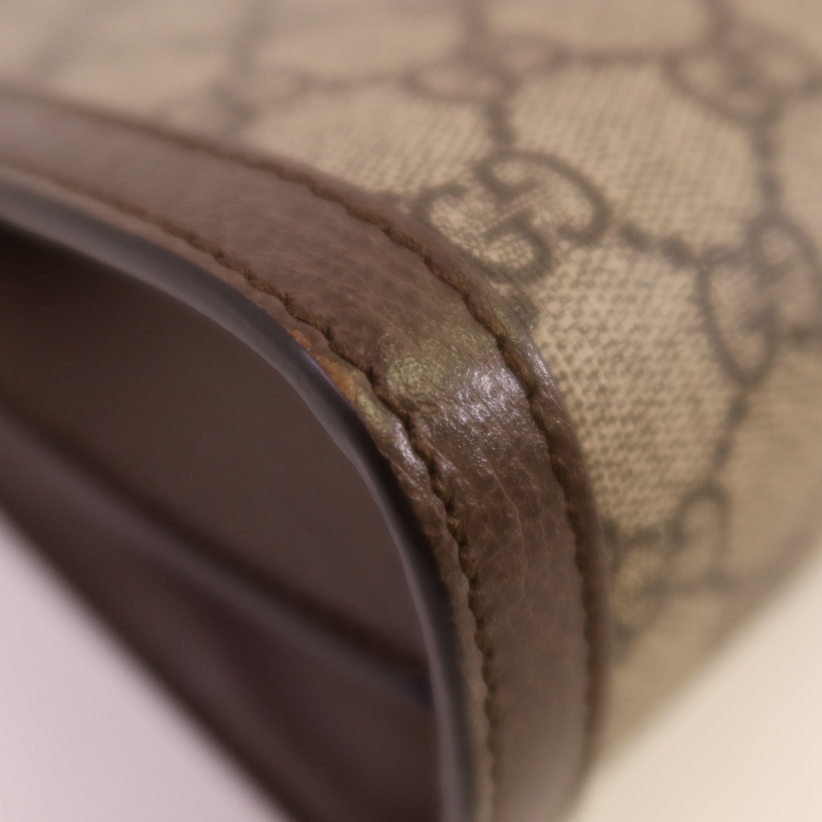 GUCCI 【激減優惠】塗層帆布Ophldia GG鏈帶肩背袋
