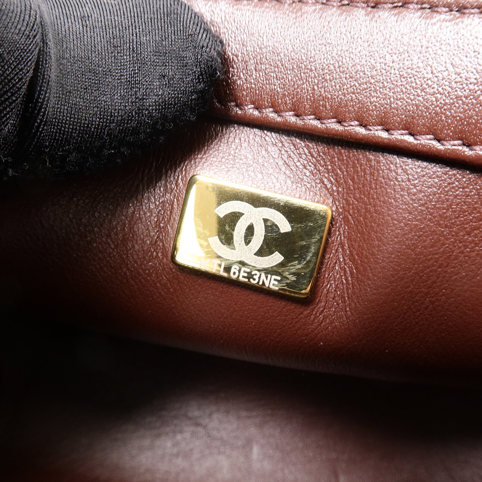 CHANEL 羊皮皮革Classic 17鏈帶手挽肩背兩用袋