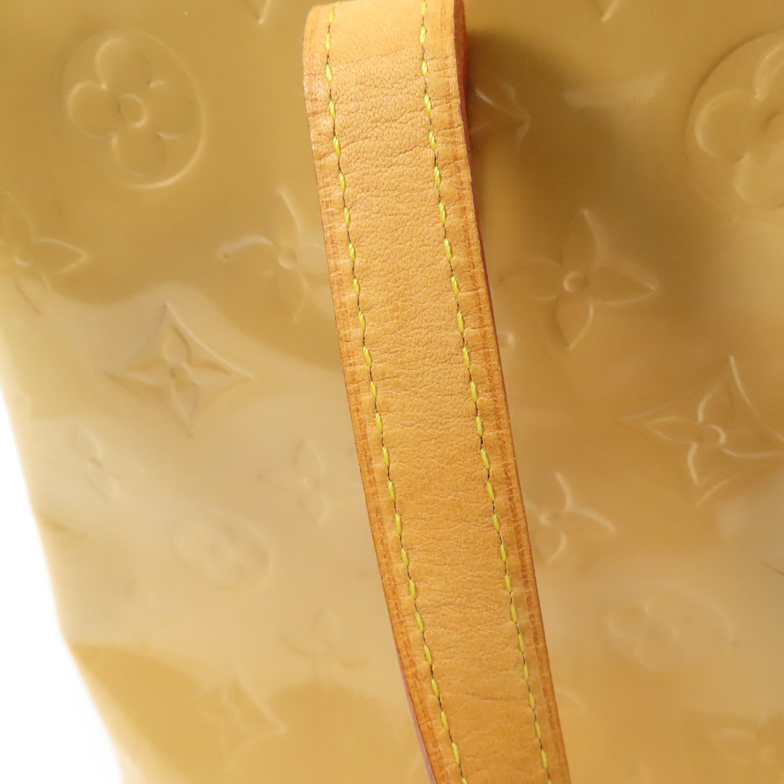 LOUIS VUITTON Vernis Reade PM金扣手挽袋