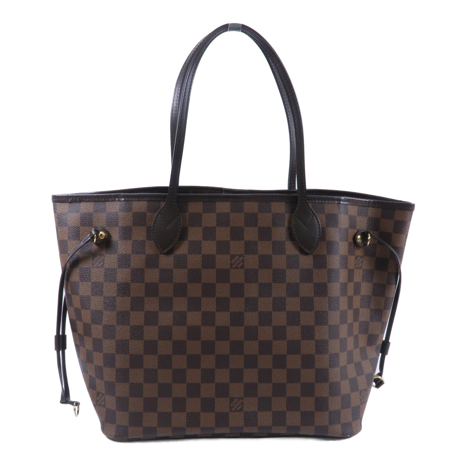 LOUIS VUITTON Damier Neverfull MM手挽袋