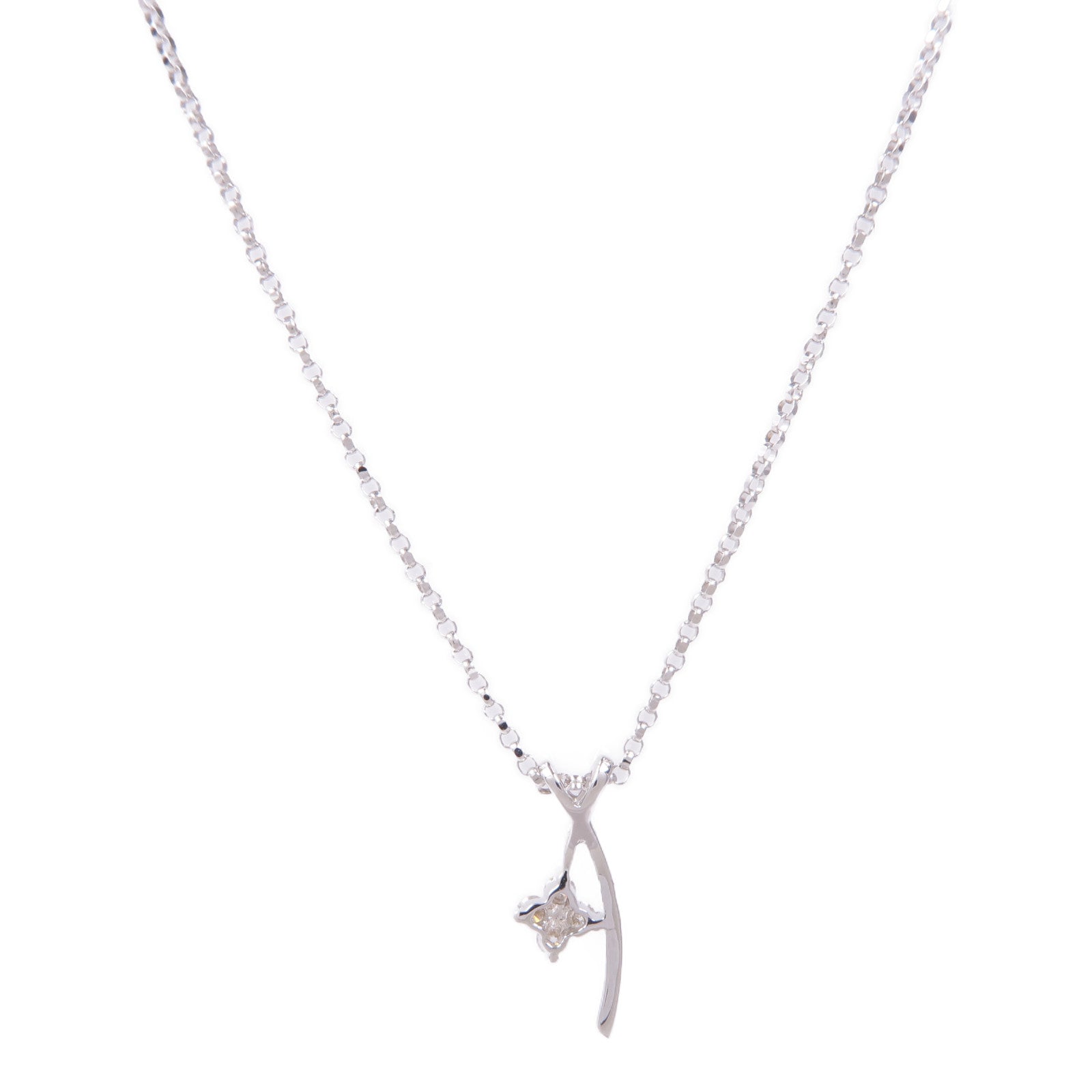 JEWELRY 【激減優惠】18K白金Diamond Necklace鑽石項鍊