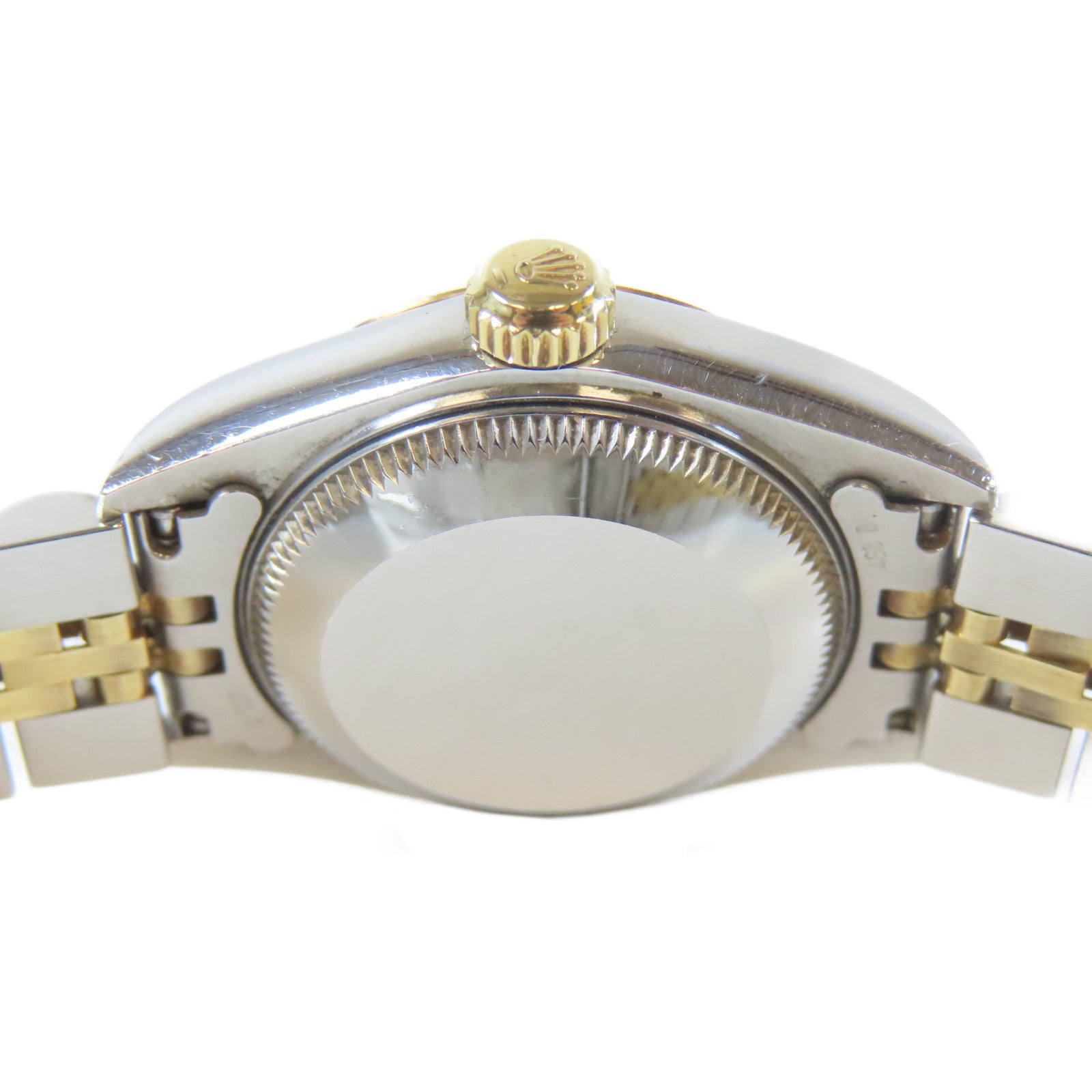 ROLEX 18K黃金/不鏽鋼Datejust 26mm手錶金色#16cm