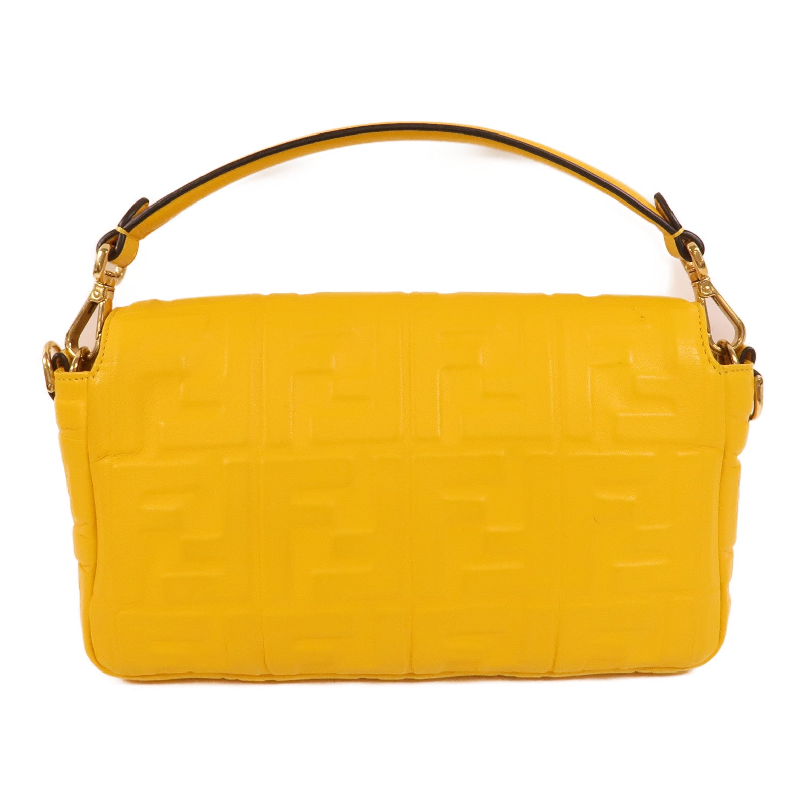 FENDI 牛皮皮革Baguette手挽肩背兩用袋
