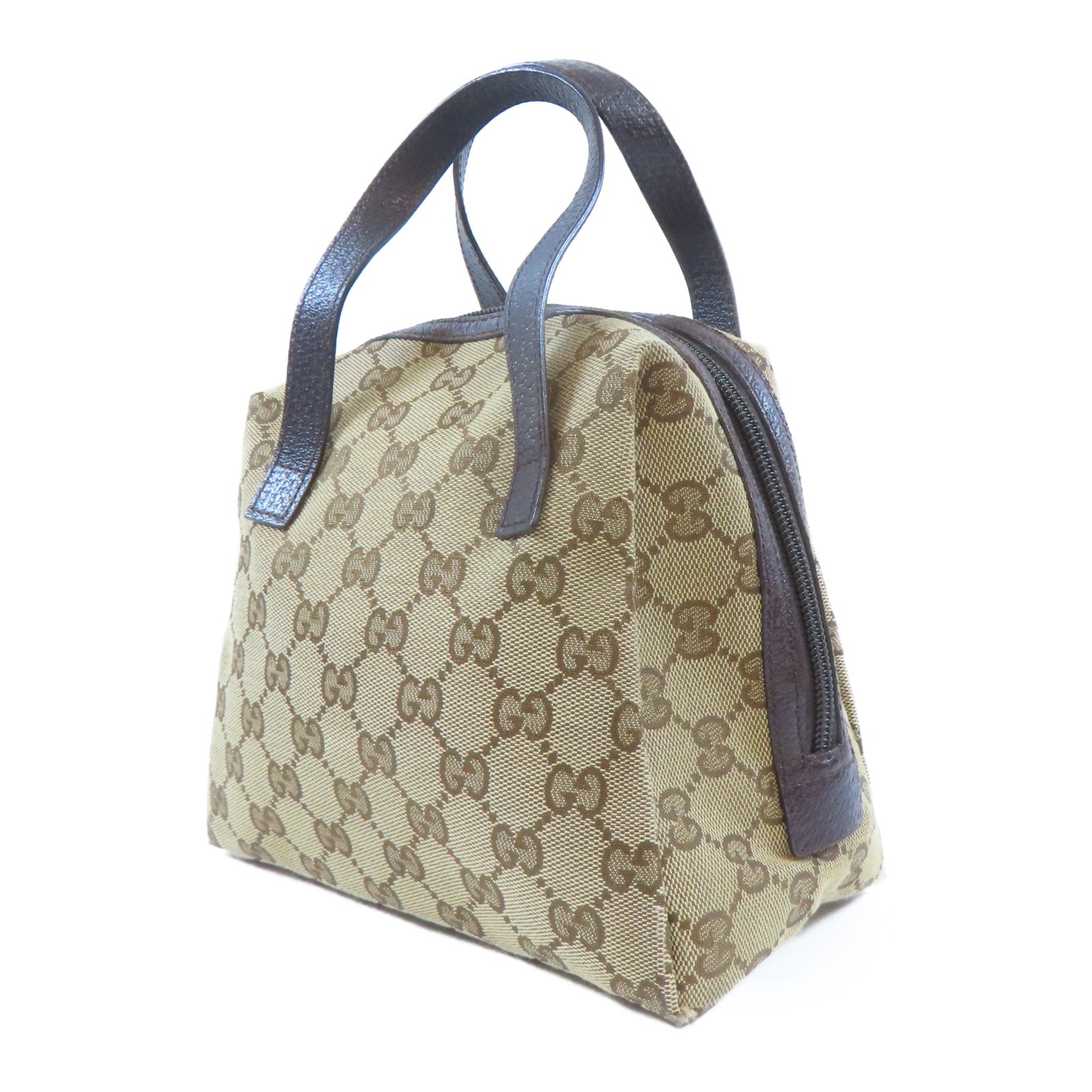 GUCCI 帆布Classic Tofu Mini Tote Bag手挽袋啡色
