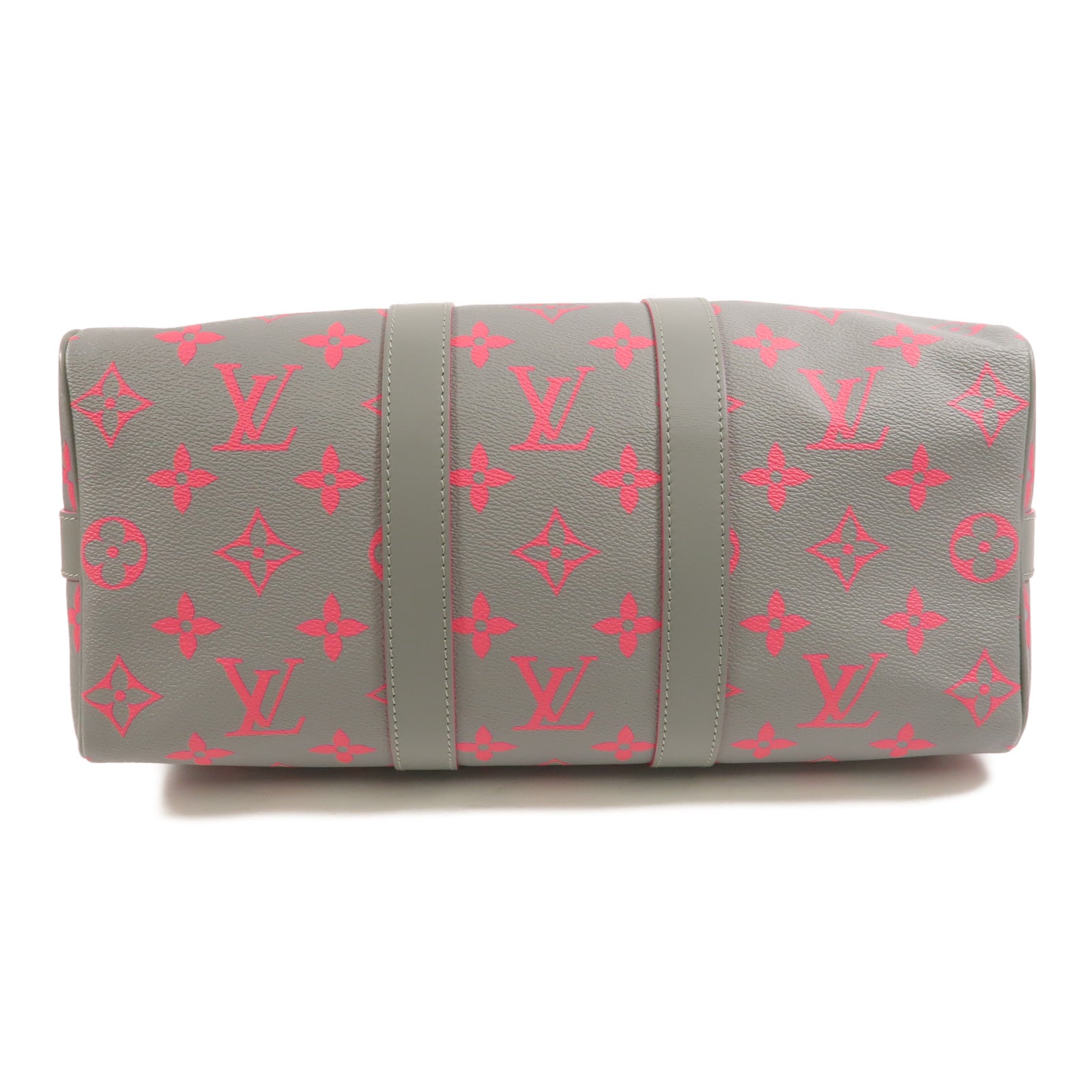 LOUIS VUITTON Monogram Glow Keepall Bandouliere 35手挽肩背兩用袋