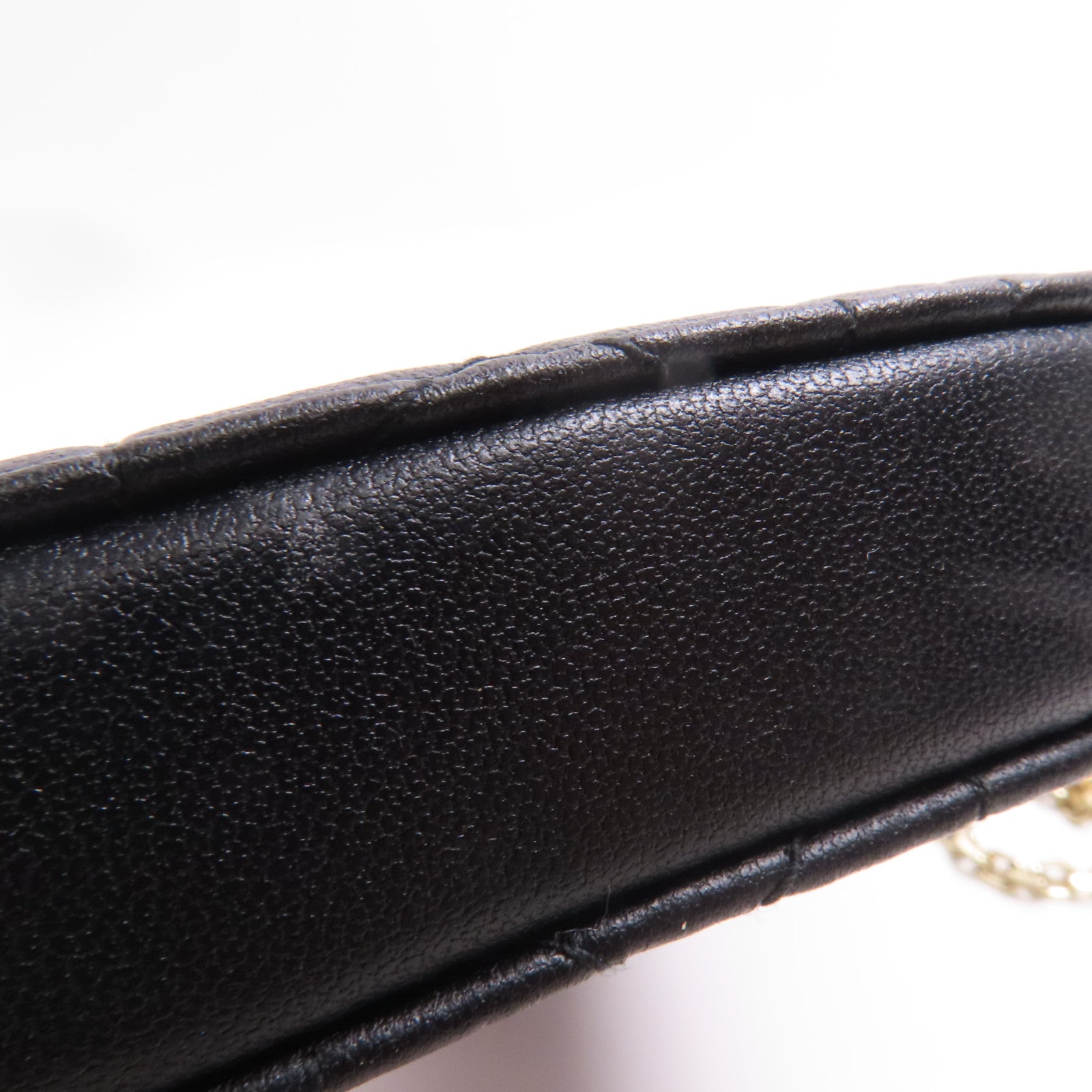 Dior 羊皮皮革Shoulder Bag金扣鏈帶肩背袋