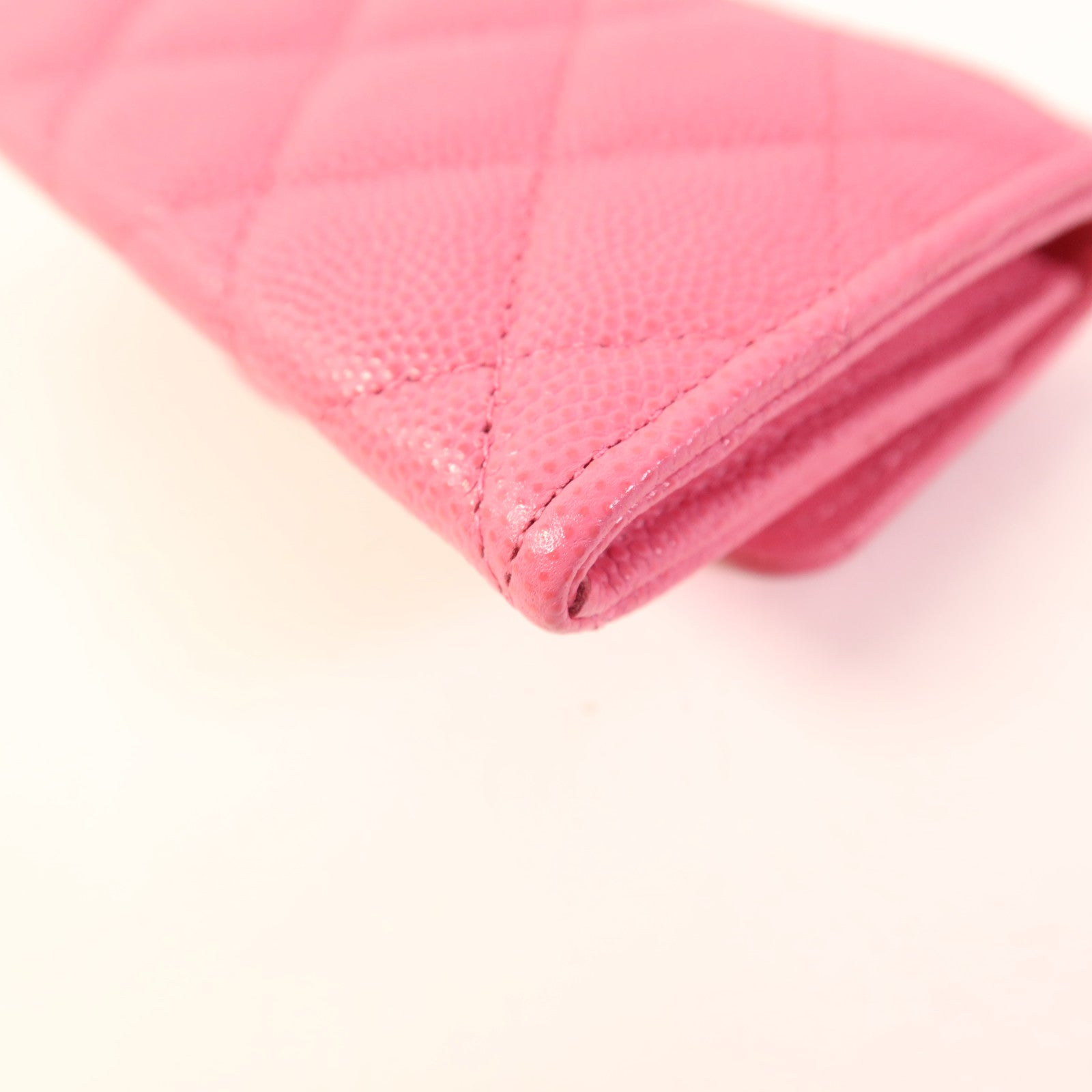 CHANEL 牛皮皮革Card Case金扣卡片套