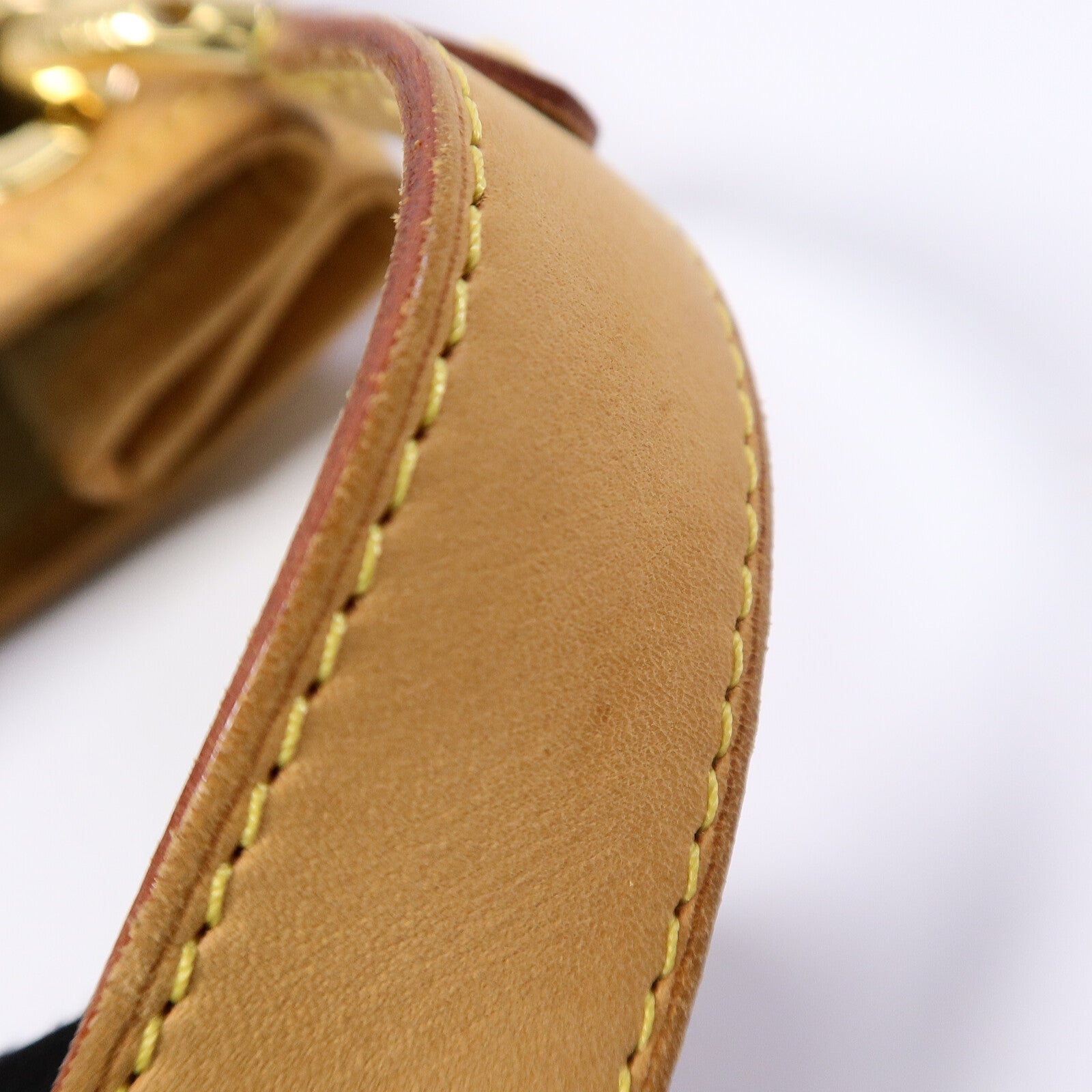 LOUIS VUITTON Damier Azur Galliera PM金扣肩背袋