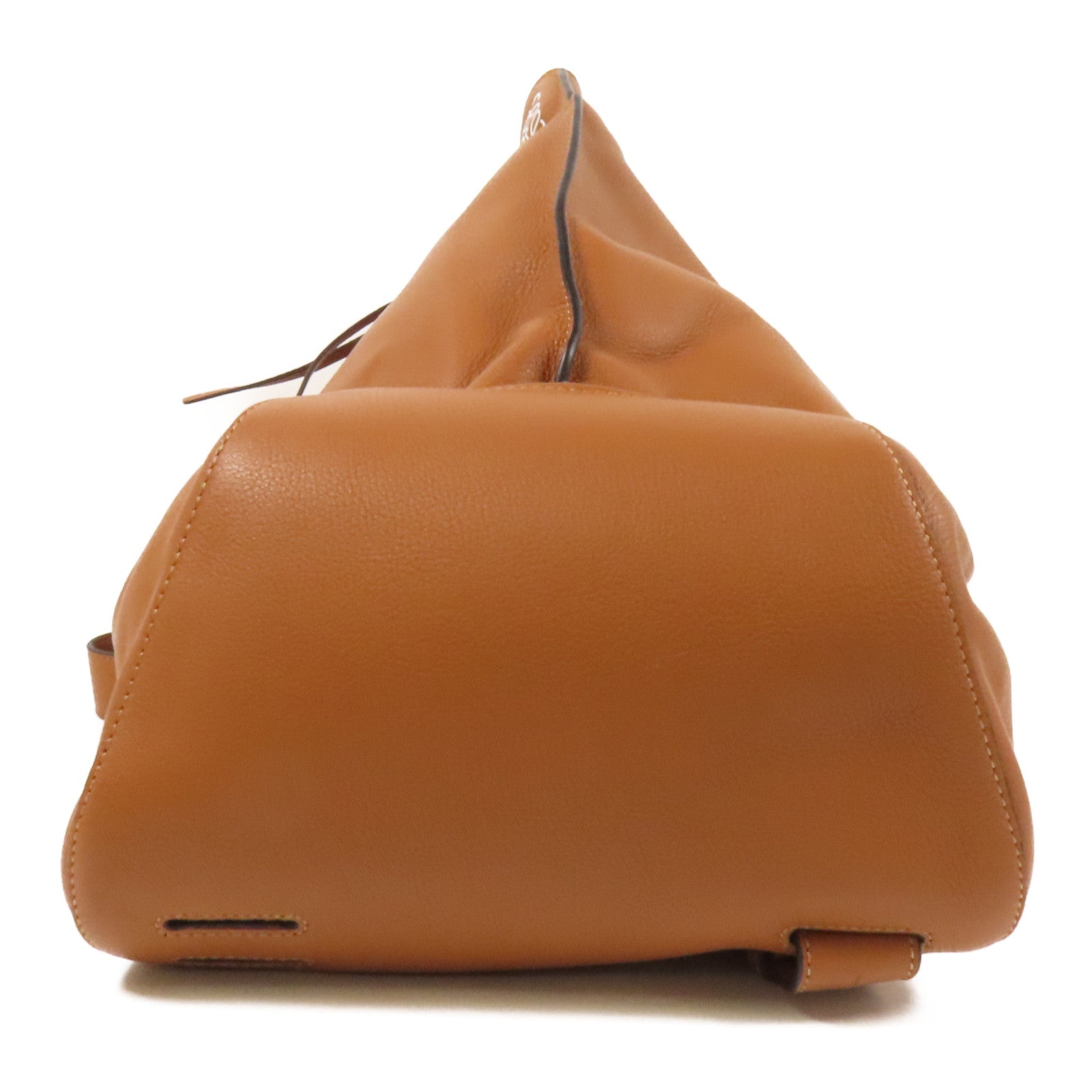 LOEWE 牛皮皮革Anton Bag銀扣肩背袋