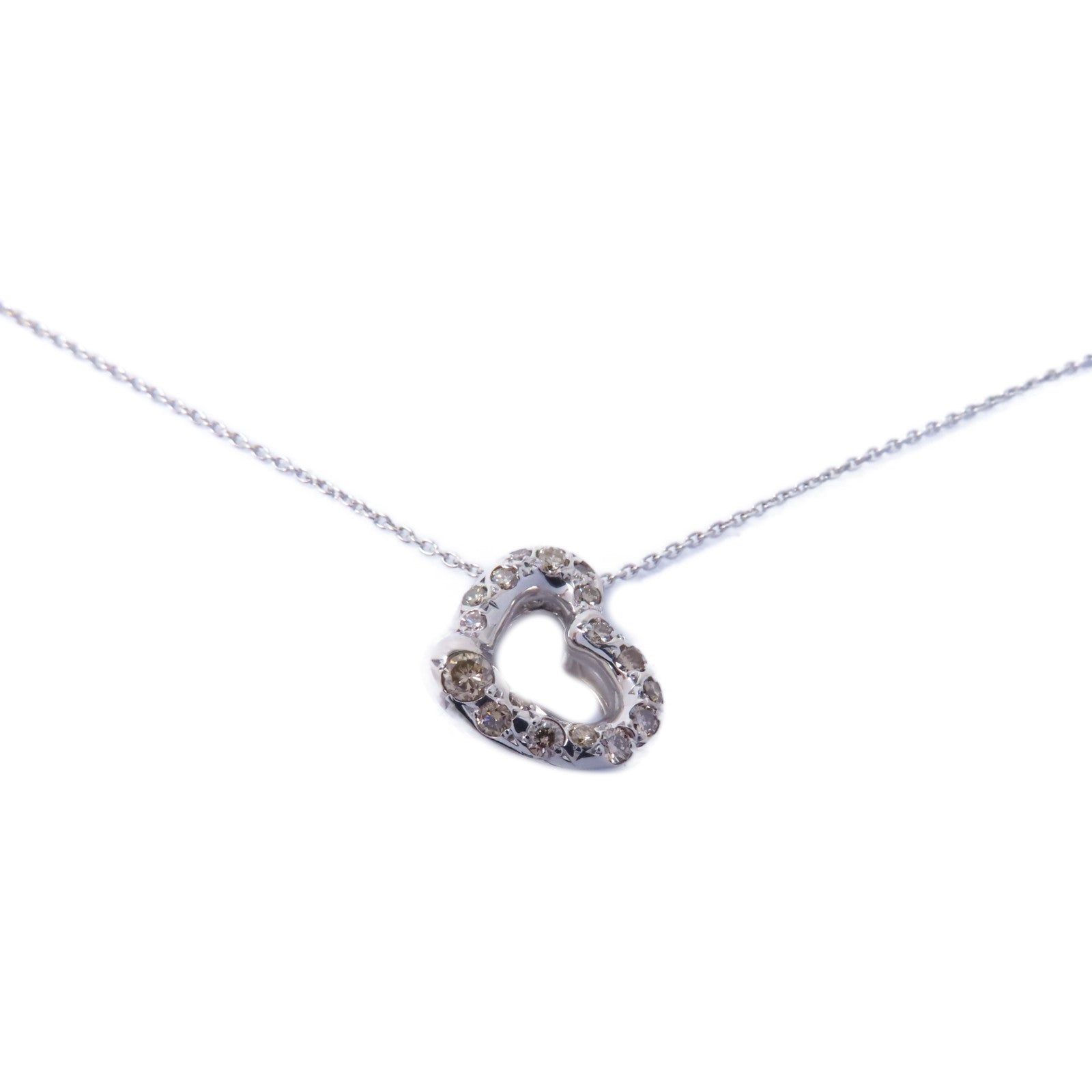 JEWELRY 【激減優惠】18K白金Diamond Necklace 0.3ct鑽石項鍊