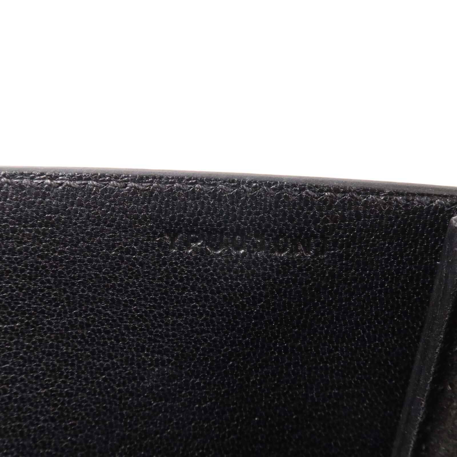 HERMES Swift皮革/Epsom皮革Sacabar 24肩背袋Noir