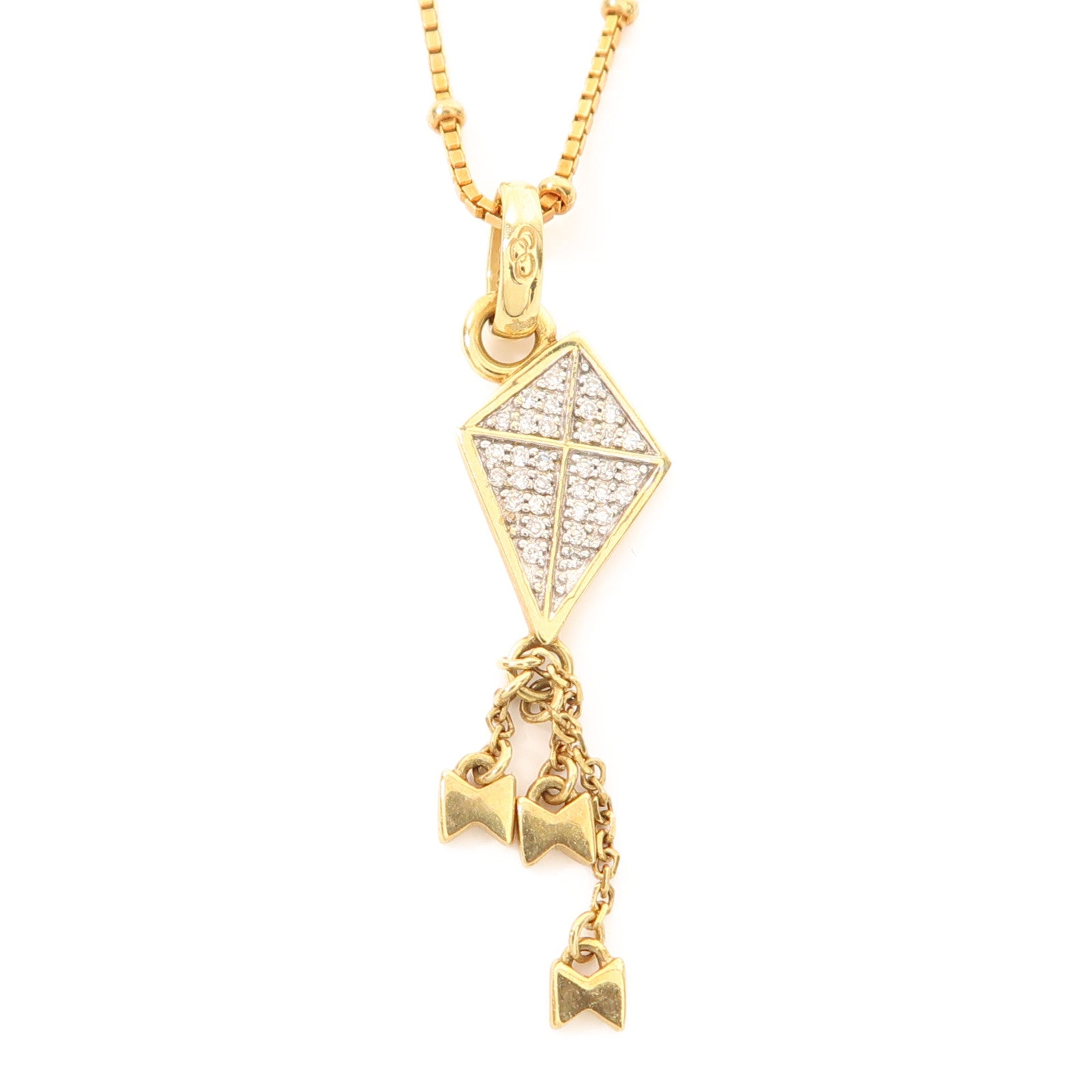 JEWELRY 18K玫瑰金/鑽石Diamond 7.3g Necklace項鍊
