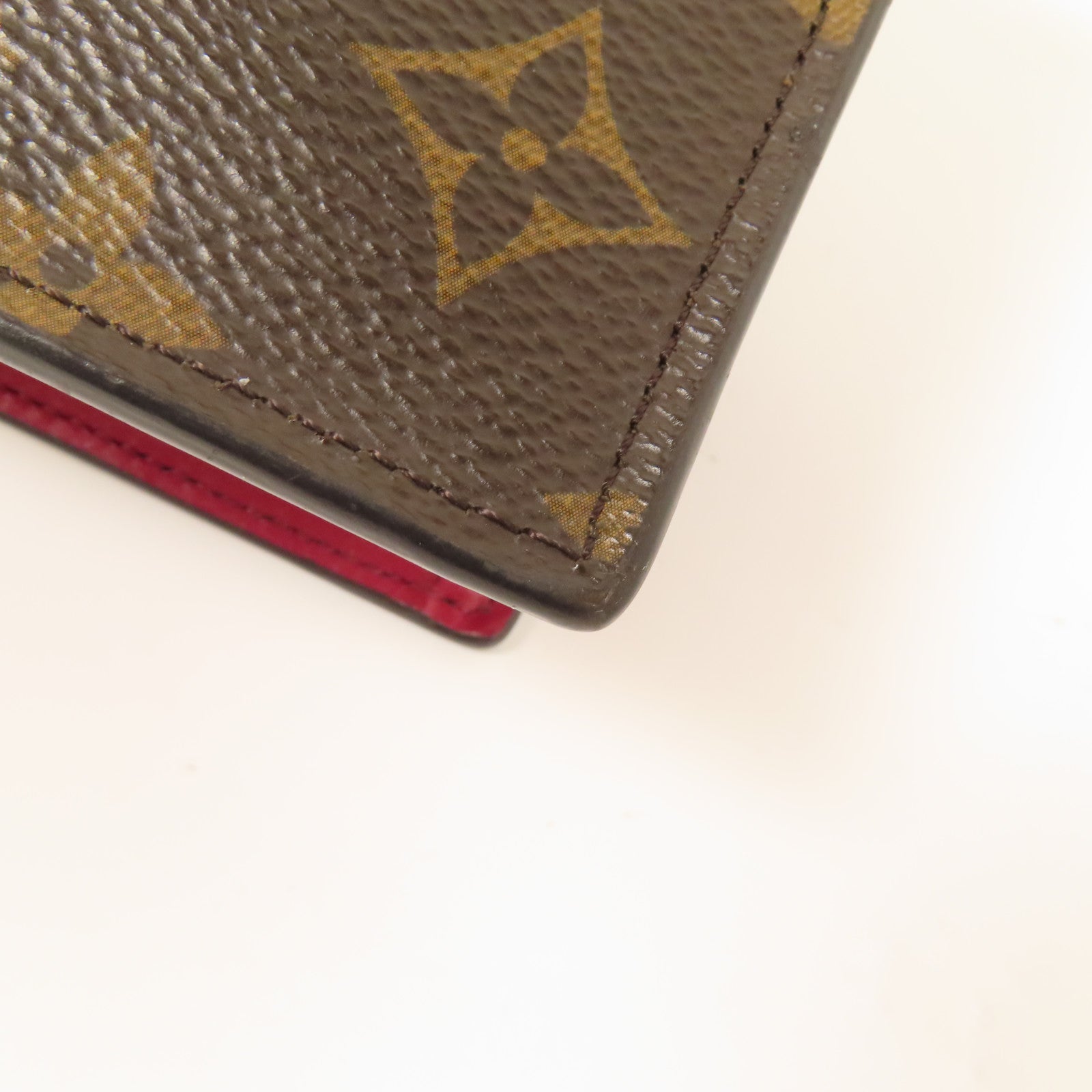 LOUIS VUITTON Monogram Portefeuille Flore金扣鏈帶肩背袋