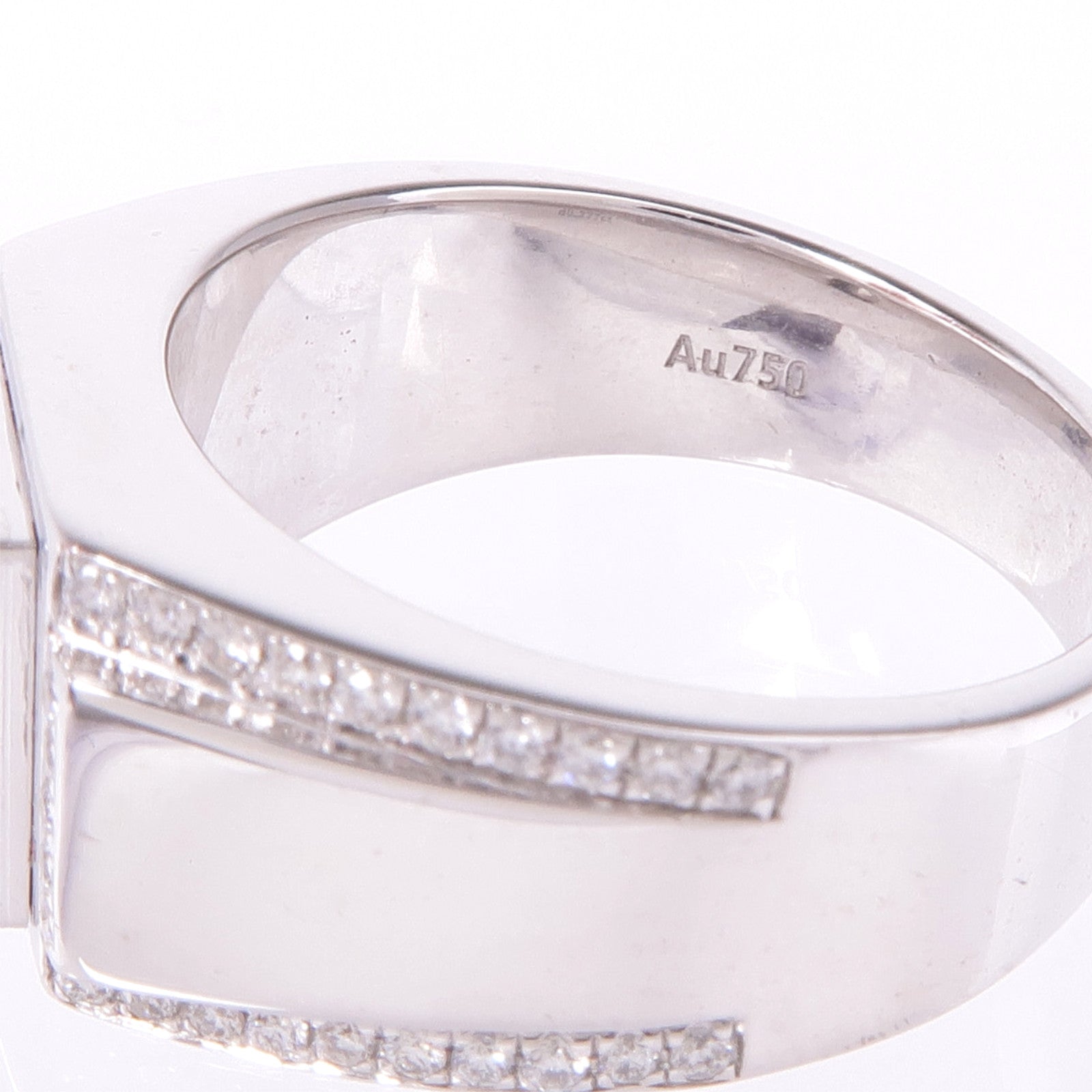 JEWELRY 【激減優惠】18K白金Diamond Ring鑽石戒指US#7.25