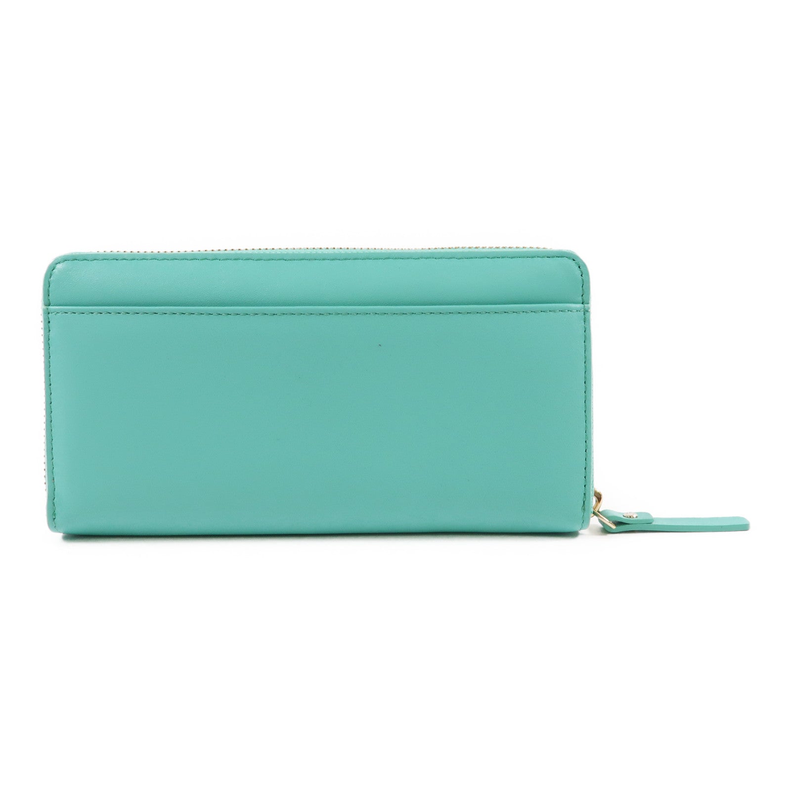 Kate Spade 【激減優惠】牛皮皮革Long Wallet金扣長錢包藍色