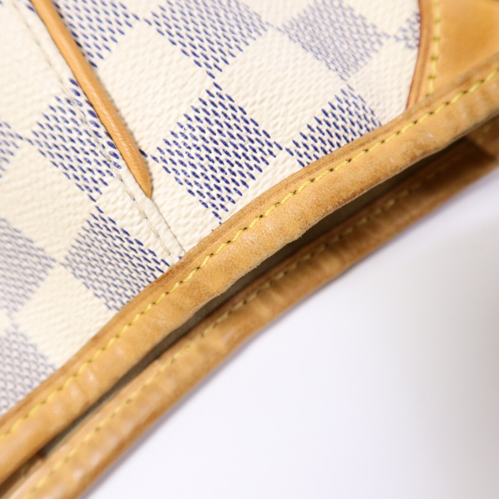 LOUIS VUITTON Damier Azur Galliera PM金扣肩背袋