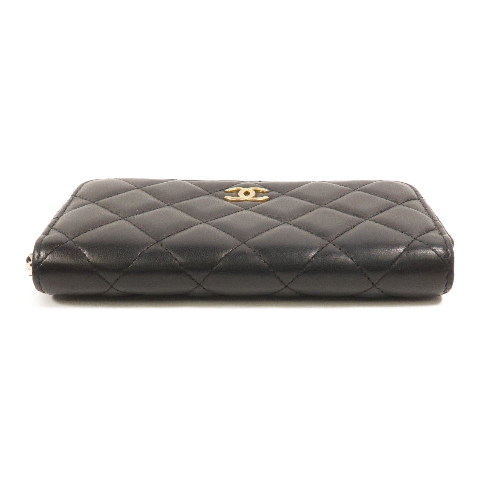 CHANEL 羊皮皮革Zipper Wallet長錢包