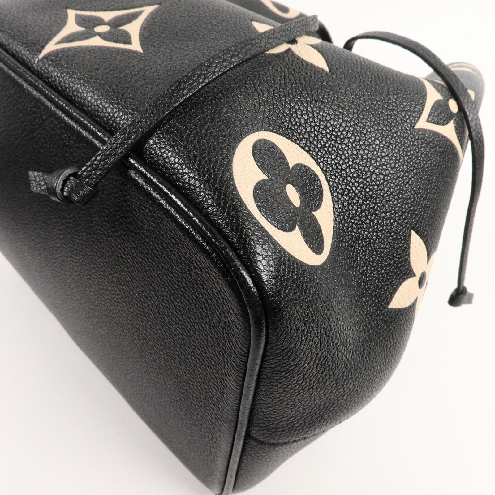 LOUIS VUITTON Monogram Empreinte Bicolor Neo Noe MM金扣手挽肩背兩用袋