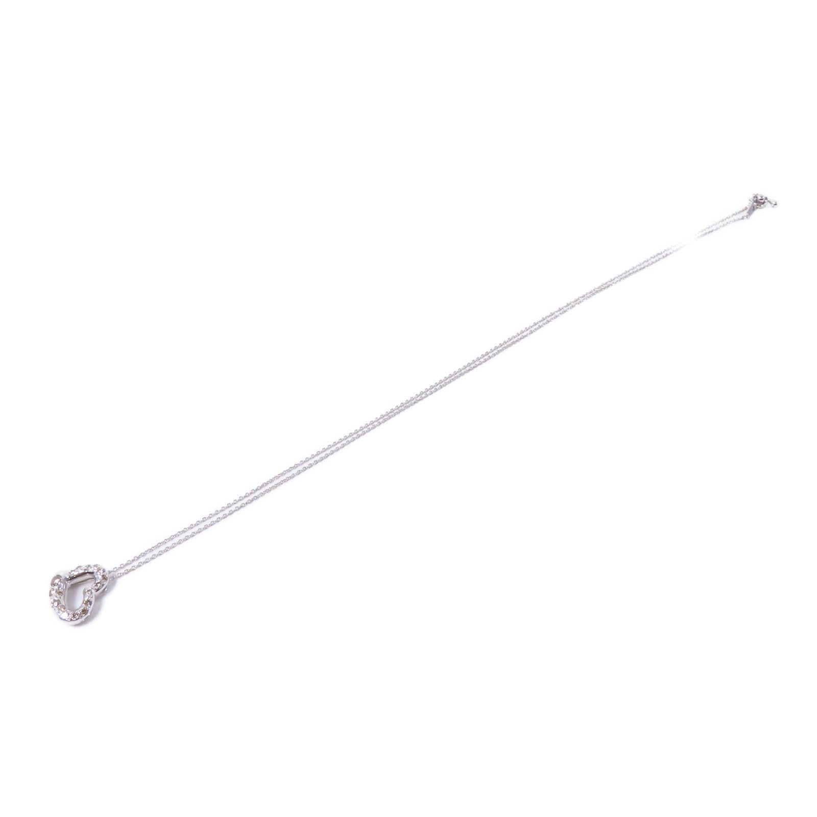 JEWELRY 【激減優惠】18K白金Diamond Necklace 0.3ct鑽石項鍊