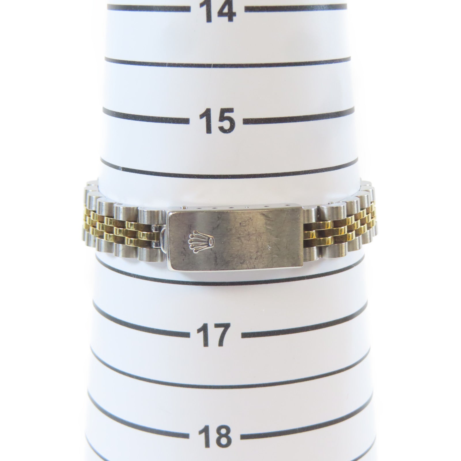 ROLEX 18K黃金/不鏽鋼Datejust 26mm手錶金色#16cm