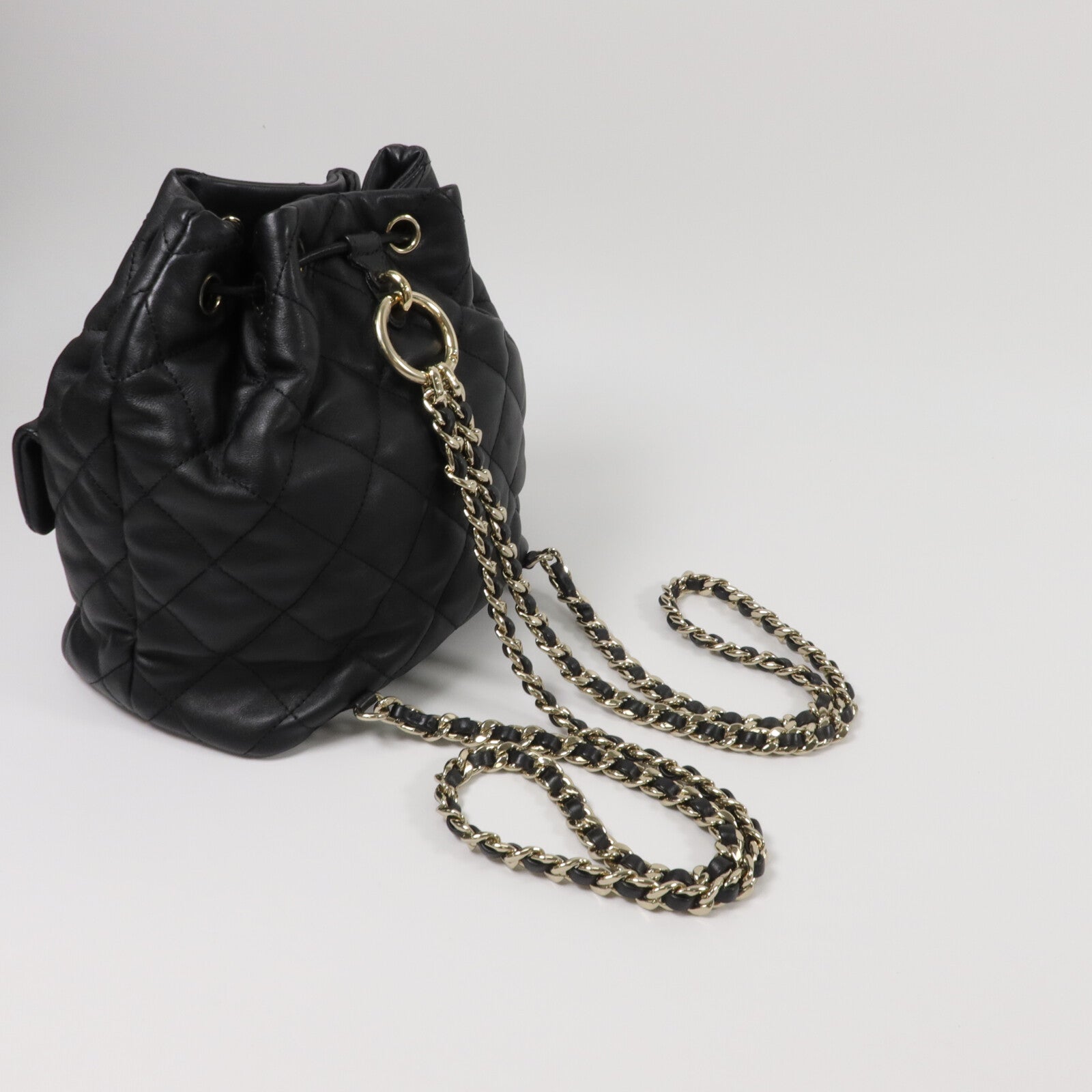 CHANEL 羊皮皮革Backpack背包