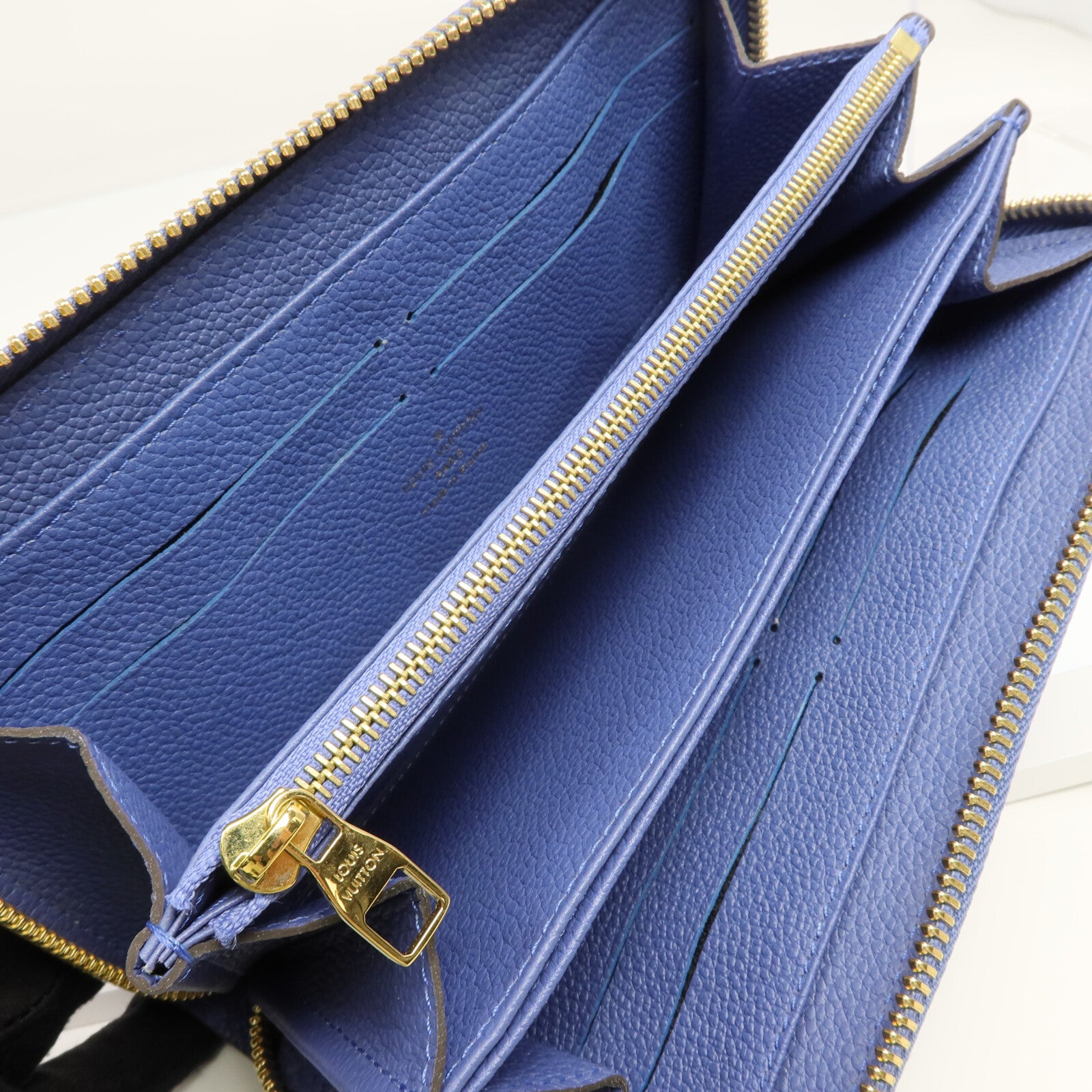 LOUIS VUITTON Monogram Empreinte Long Wallet金扣長錢包