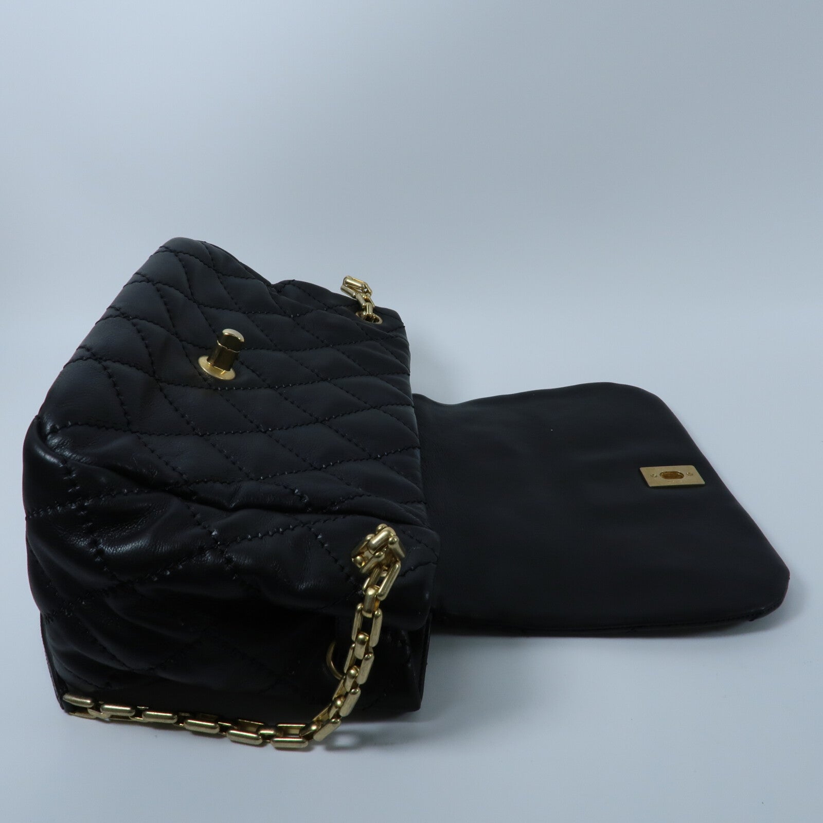 CHANEL 牛皮皮革Chain Shoulder Bag鏈帶肩背袋