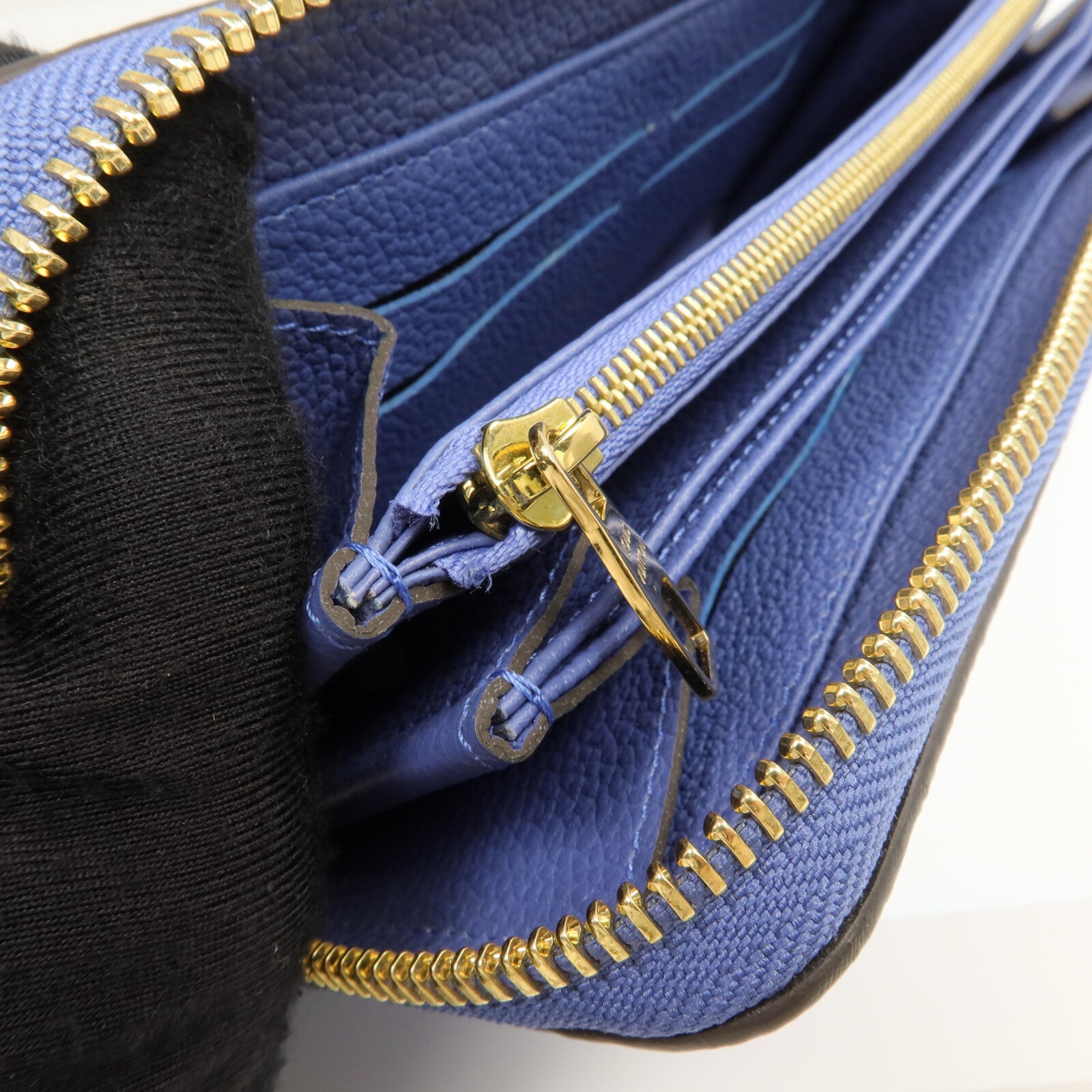 LOUIS VUITTON Monogram Empreinte Long Wallet金扣長錢包