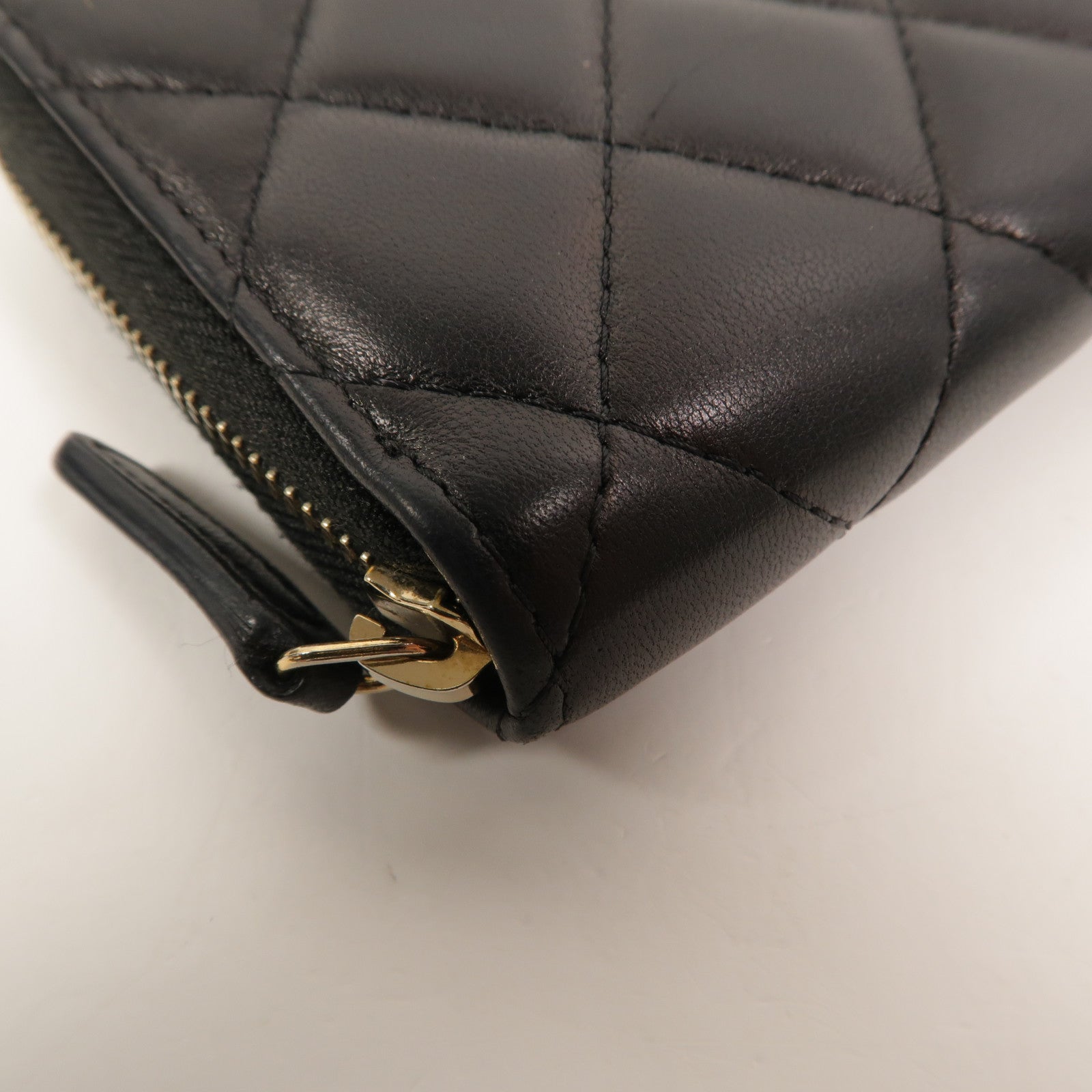 CHANEL 羊皮皮革Zipper Wallet長錢包