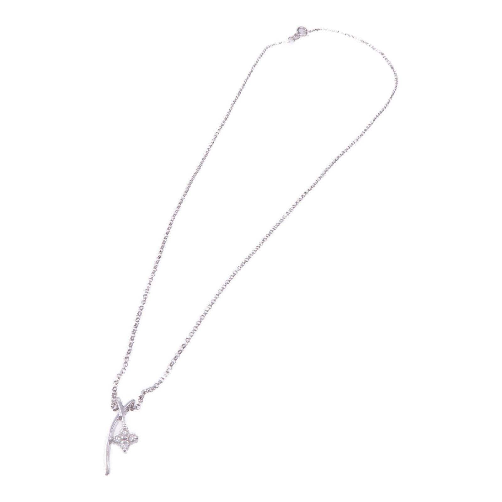 JEWELRY Diamond Necklace Accessories 18K White Gold