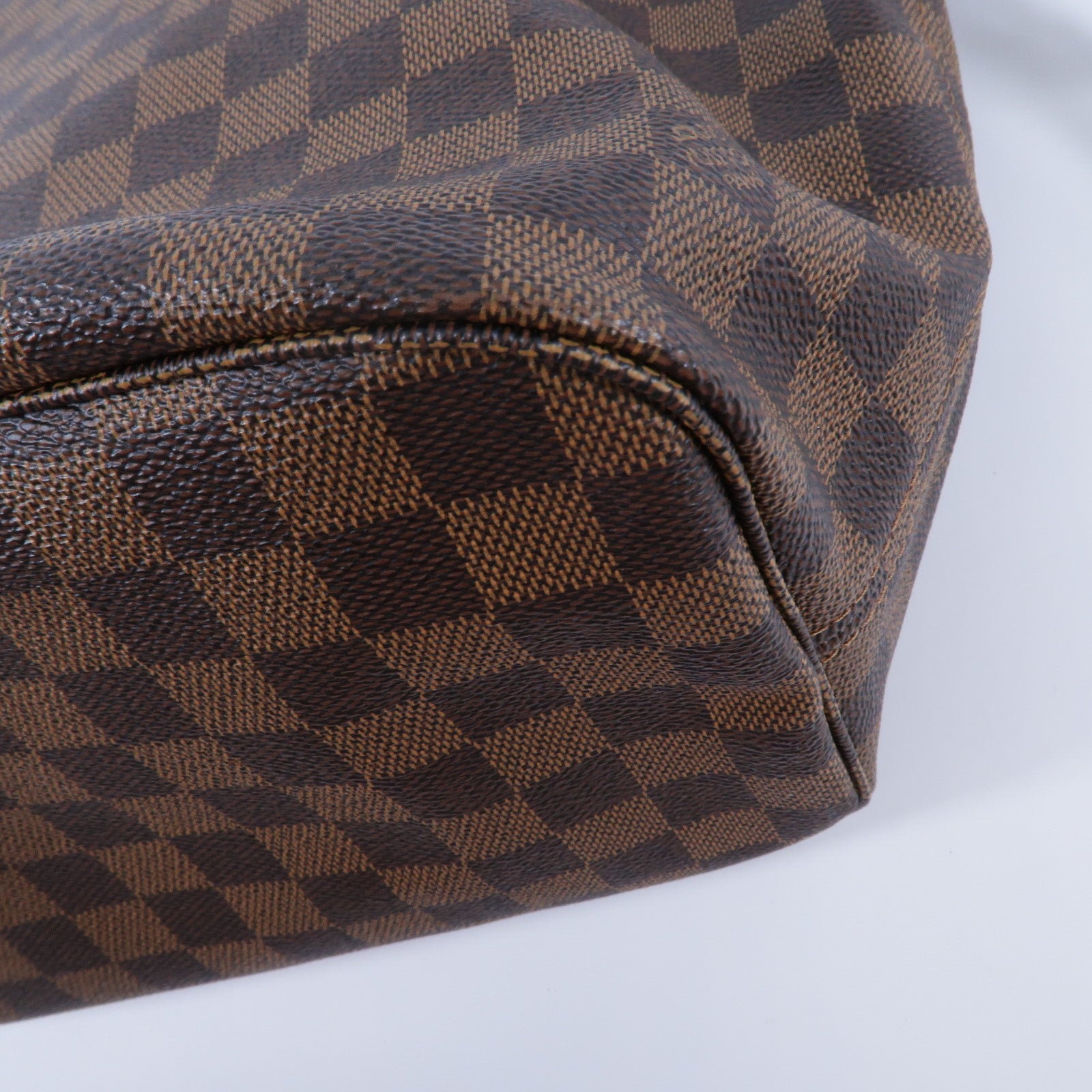 LOUIS VUITTON Damier Neverfull MM手挽袋
