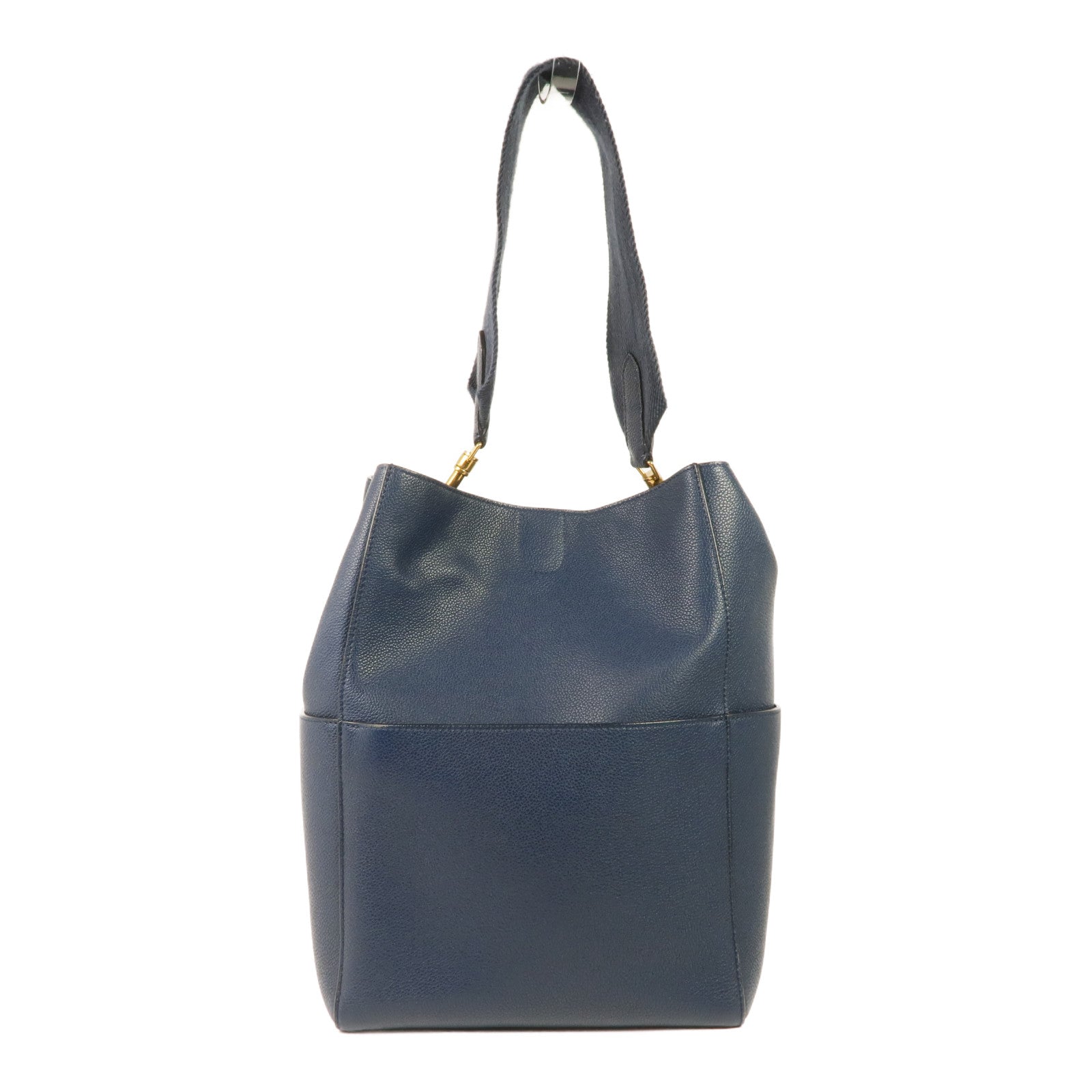 CELINE 牛皮皮革Sangle Large Bucket Bag金扣肩背袋