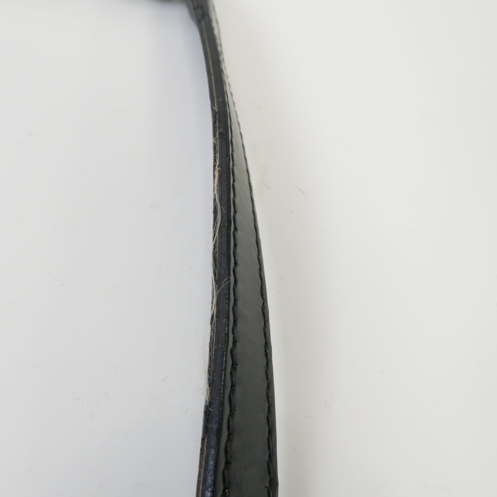 CHANEL **【激減優惠】菱格漆皮皮革Chain Shoulder Bag銀扣鏈帶肩背袋黒色