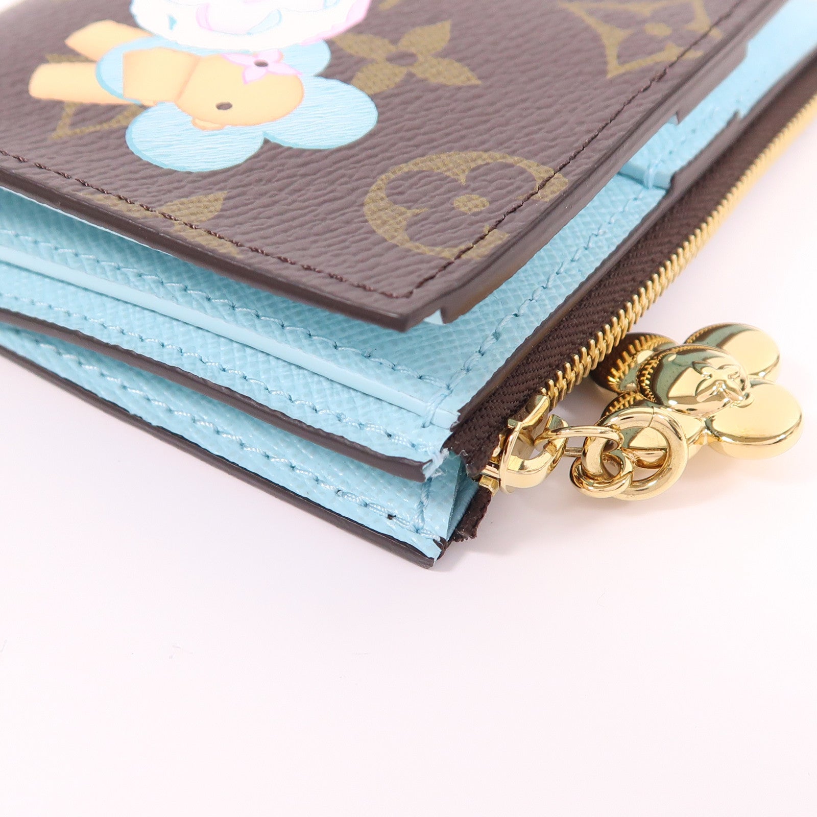 LOUIS VUITTON Monogram Lisa Wallet金扣錢包