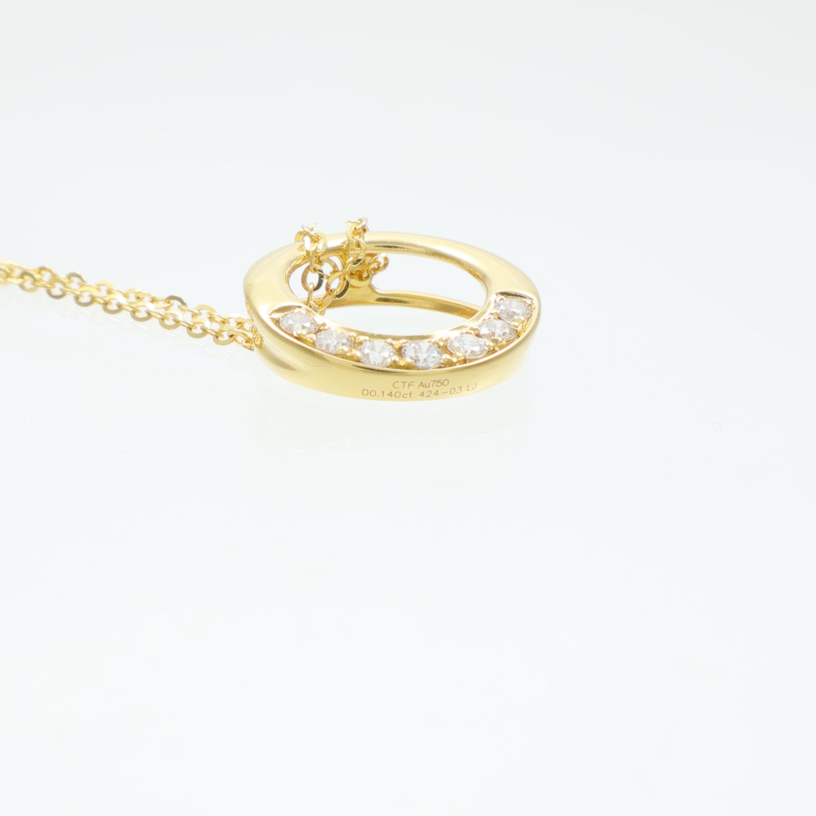 JEWELRY 18K黃金Diamond Necklace鑽石項鍊