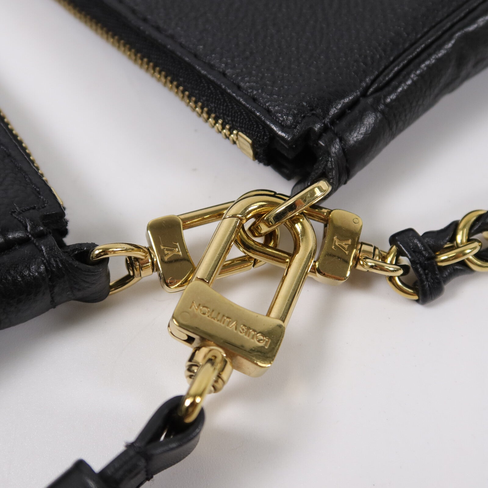 LOUIS VUITTON Monogram Empreinte Multi Pochette Accessoires手挽肩背兩用袋