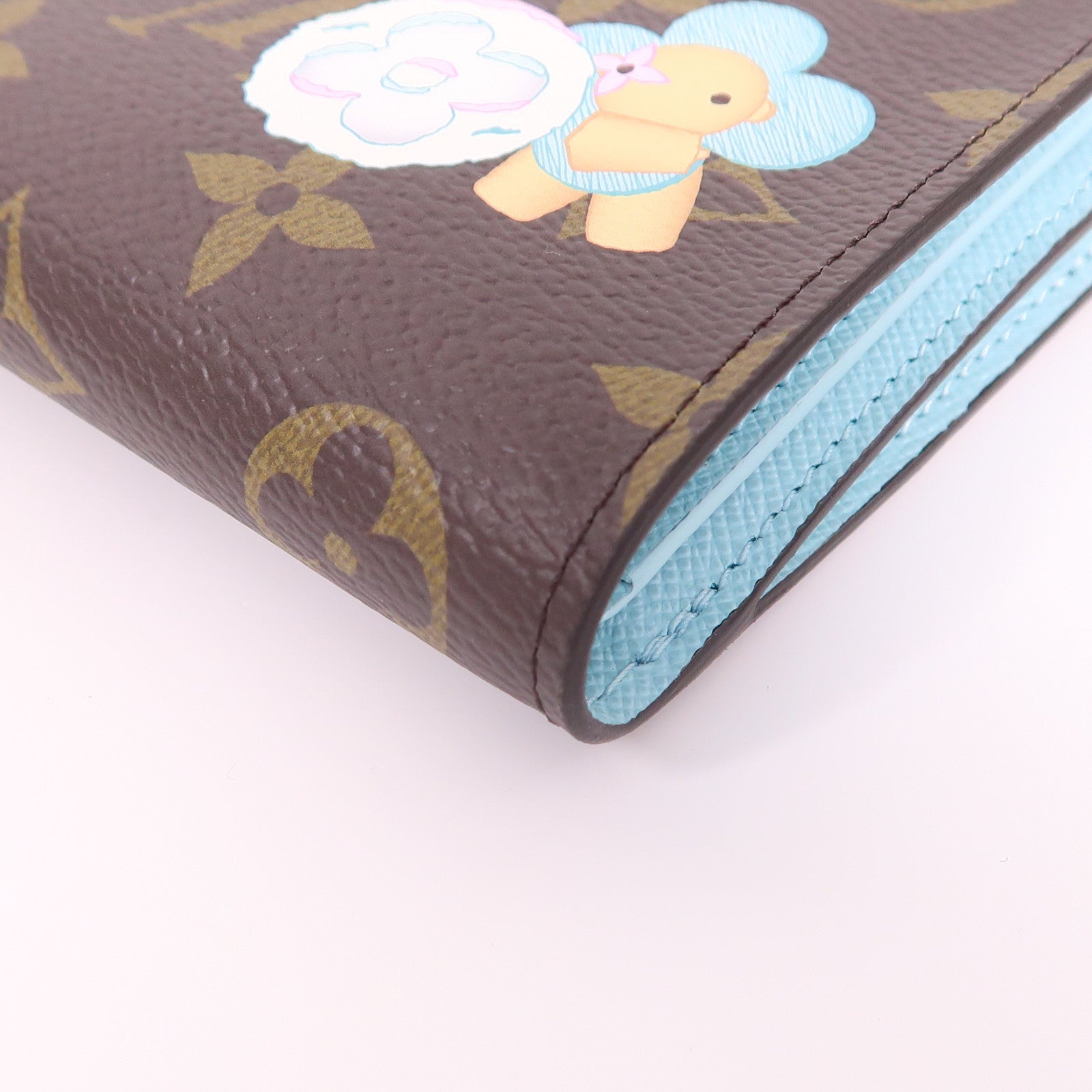 LOUIS VUITTON Monogram Lisa Wallet金扣錢包