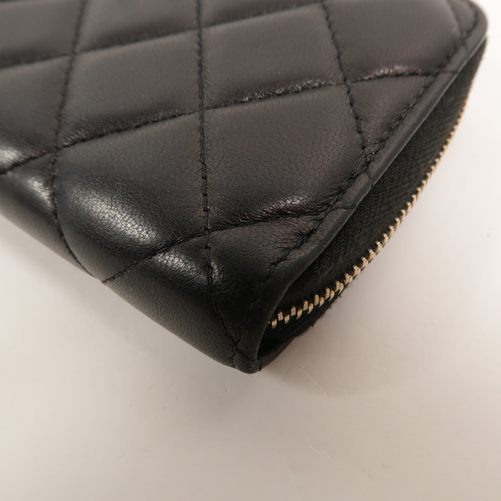 CHANEL 羊皮皮革Zipper Wallet長錢包