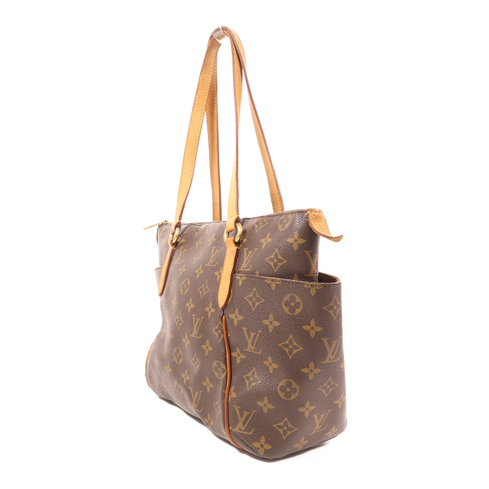 LOUIS VUITTON LV GHW Totally PM Shoulder Tote Bag M56688 Monogram Brown