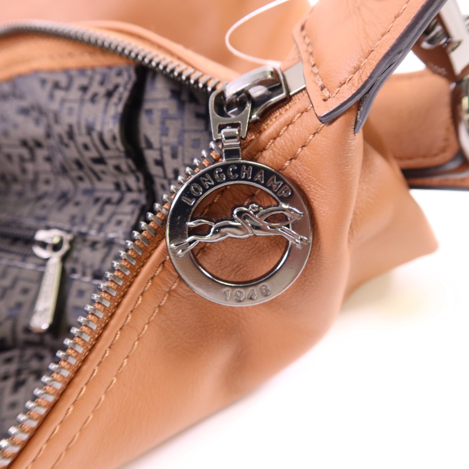 Longchamp 牛皮皮革2 Way Shoulder Bag手挽肩背兩用袋